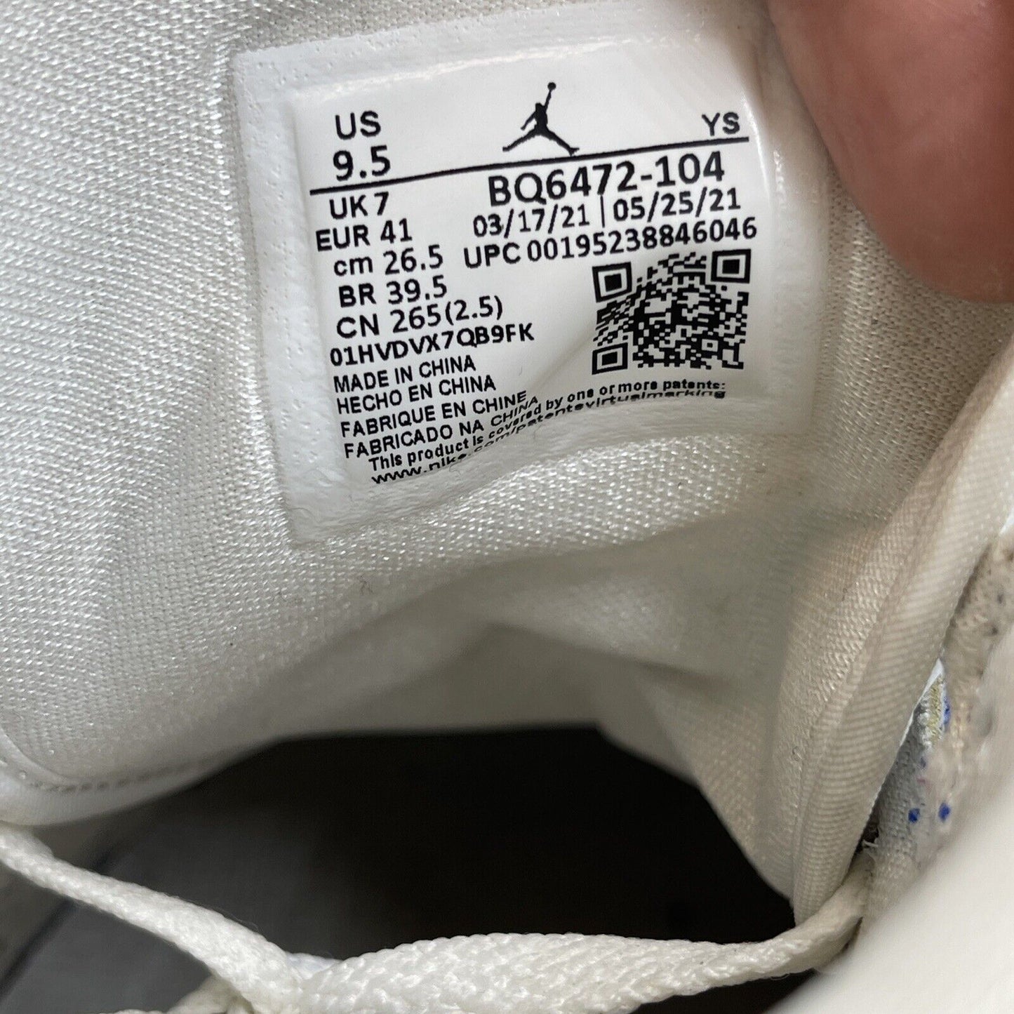 Size 9.5W - Air Jordan 1 Mid Kentucky Blue White Leather (BQ6472-104)