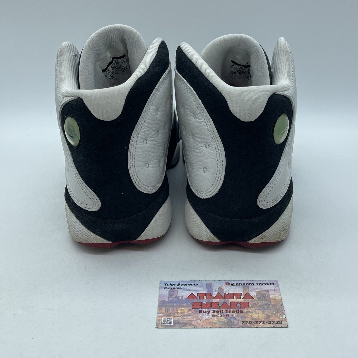 Size 9.5 - Air Jordan 13 Retro 2013 He Got Game White Leather Suede (309259-104)