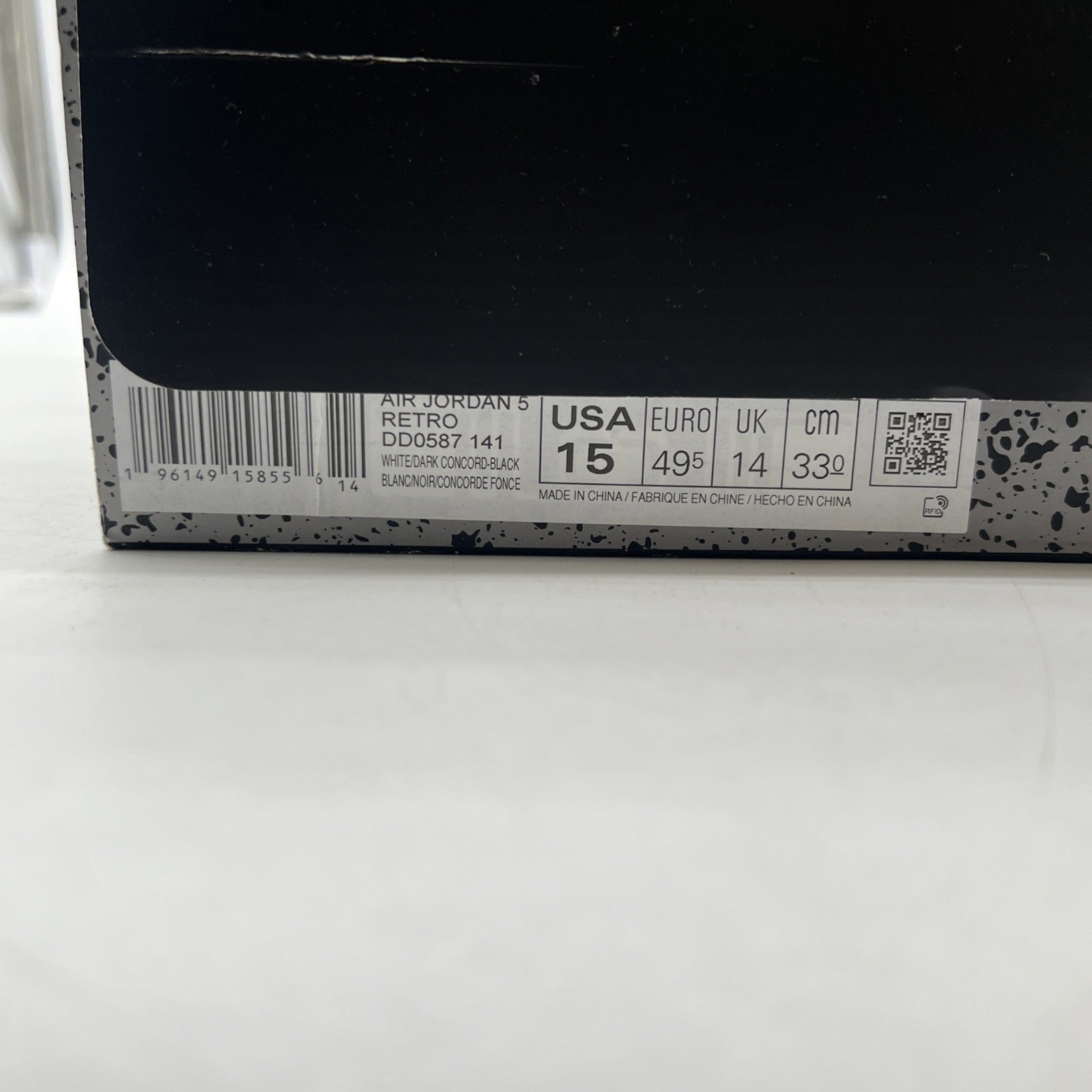 Size 15 - Air Jordan 5 Concord 2022 (DD0587-141)