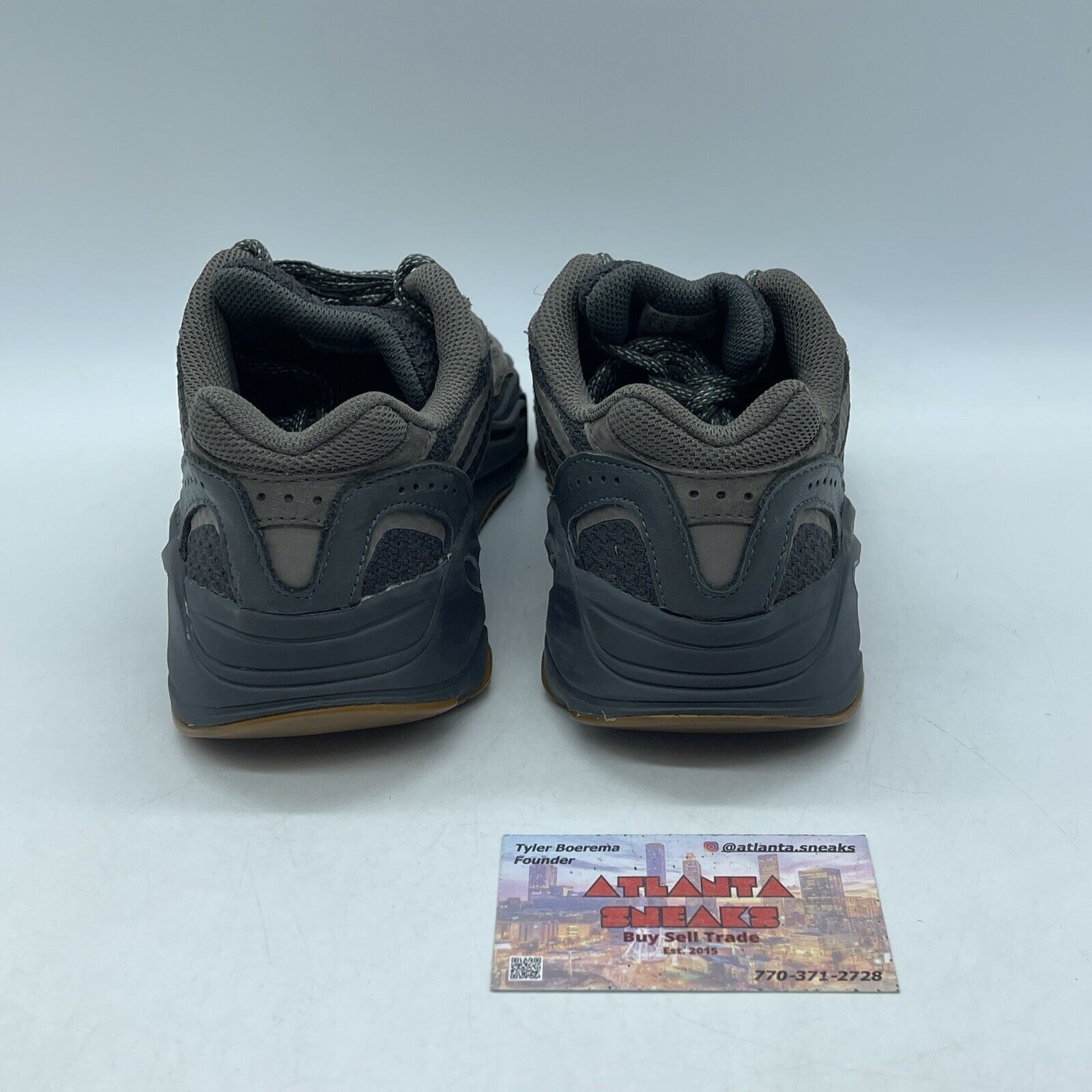 Size 4 - adidas Yeezy Boost 700 V2 Geode Brown Leather Black Suede (EG6860)