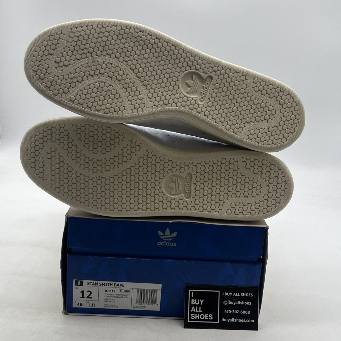 Size 12 - BAPE x Adidas Stan Smith 30th Anniversary (IG1115)