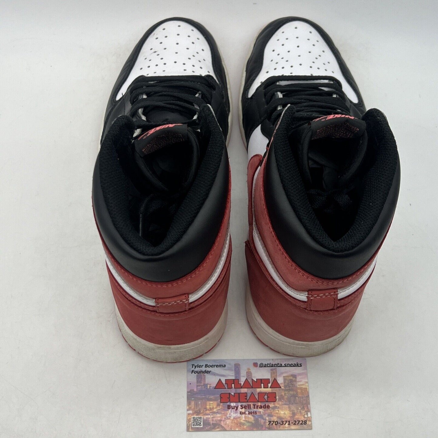 Size 12 - Air Jordan 1 Retro OG High Best Hand in the Game -Track Red 555088-112