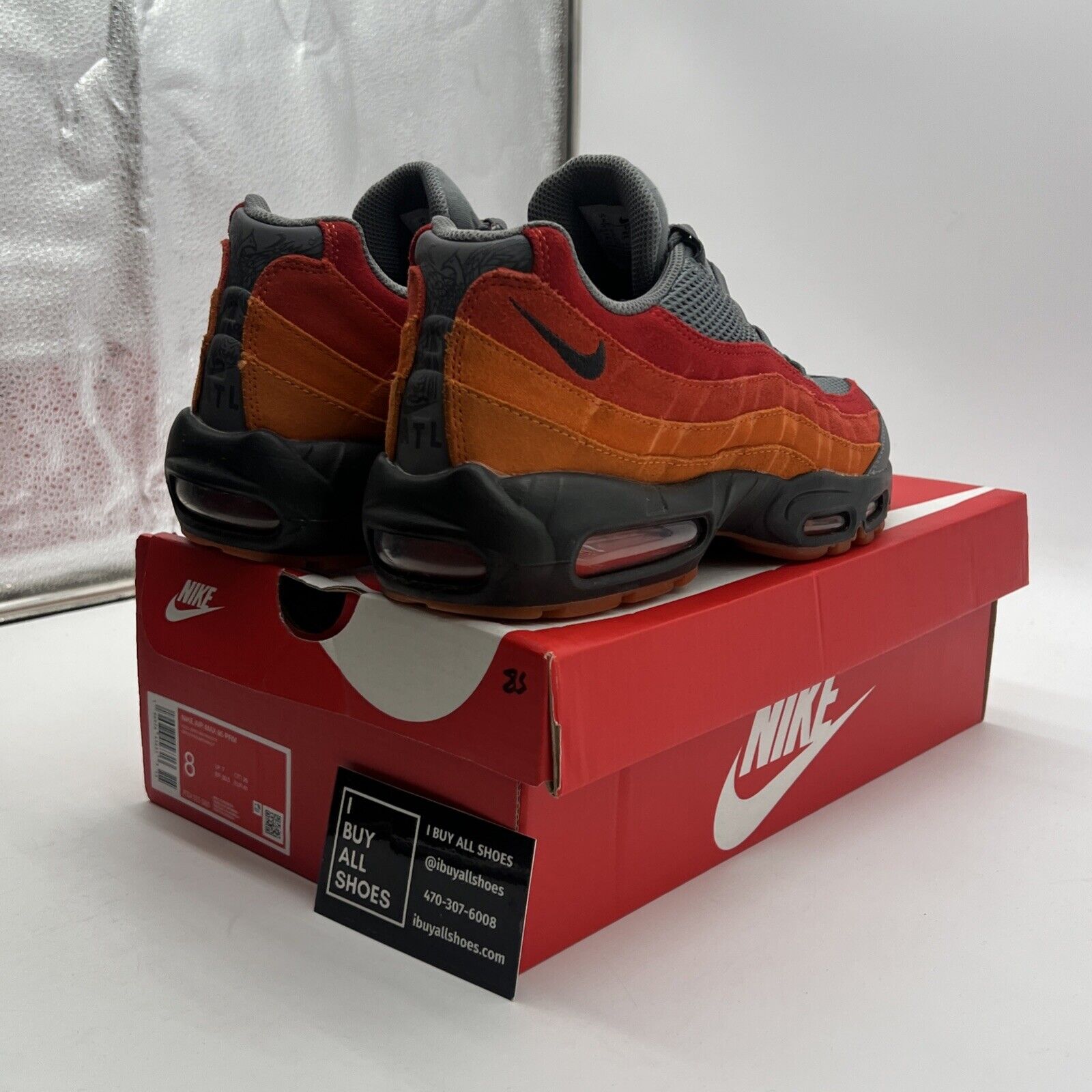 Size 8 - Nike Air Max 95 Premium Atlanta (FZ4125-060)