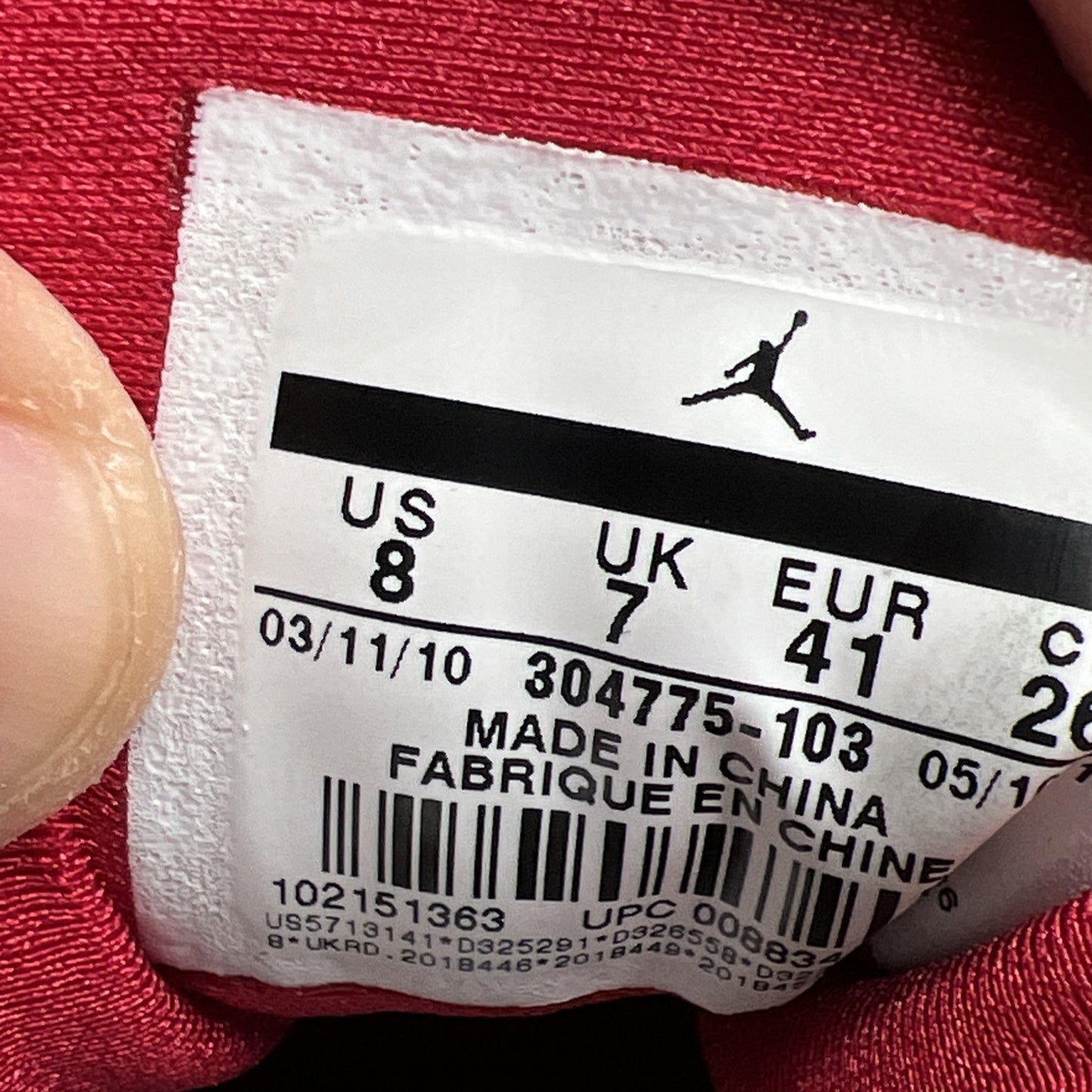 Size 8 - Air Jordan 7 Retro For The Love Of The Game (304775-103)