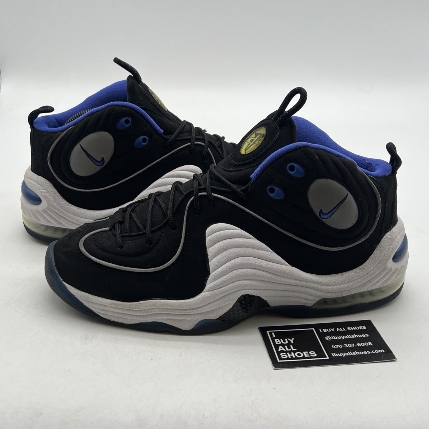 Size 9 - Nike Air Penny 2 Black Royal (333886-041)