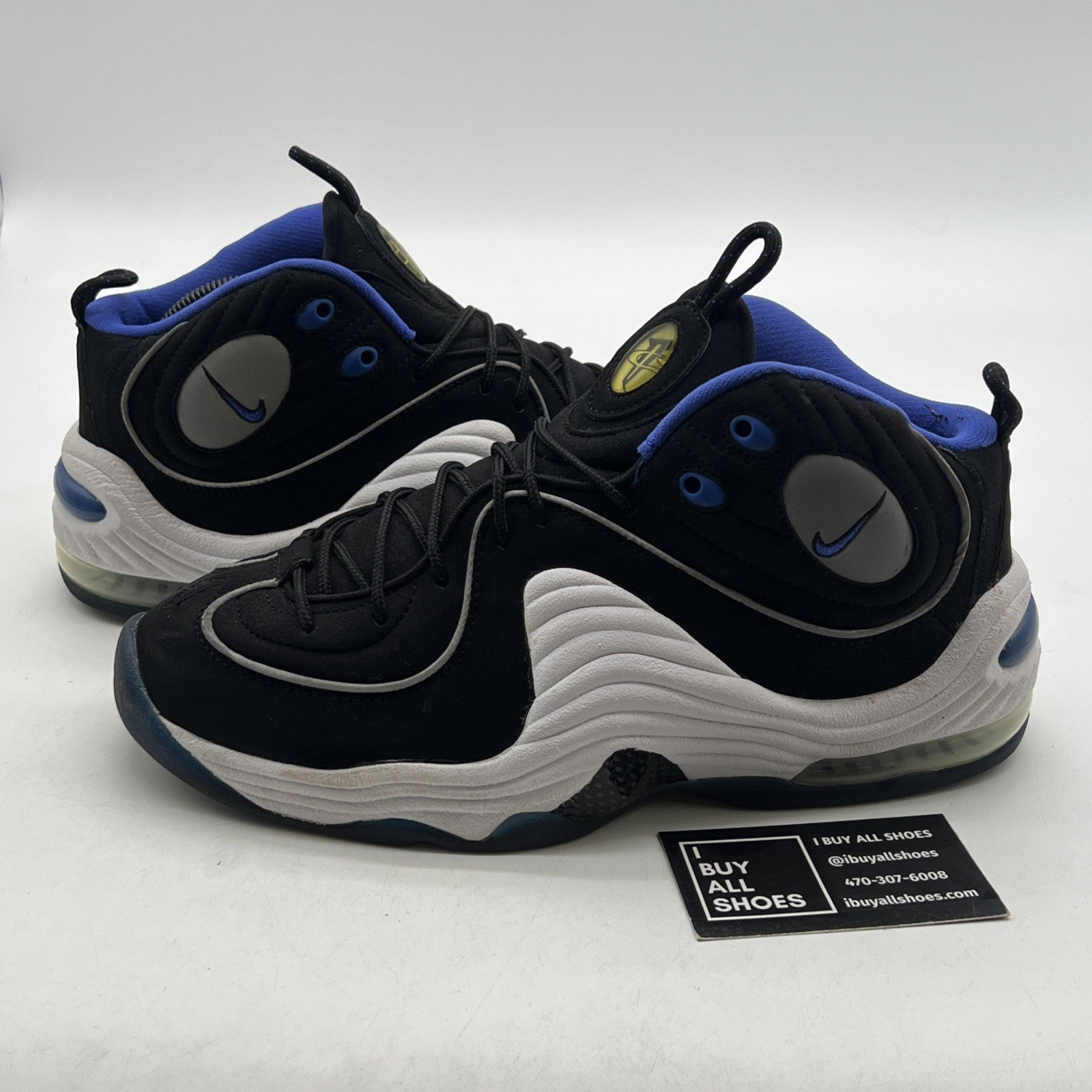 Size 9 - Nike Air Penny 2 Black Royal (333886-041)