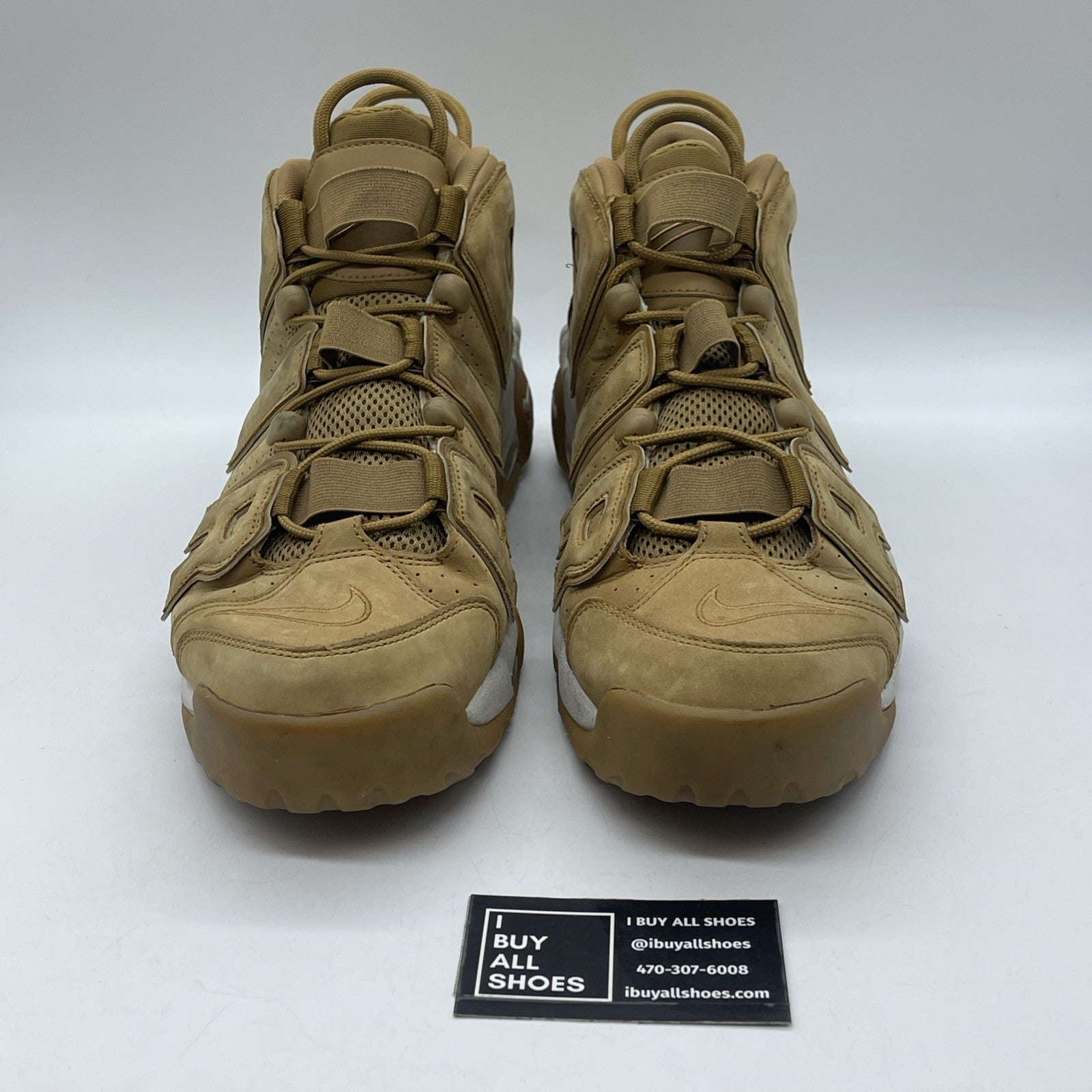 Size 14 - Nike Air More Uptempo Premium Wheat (AA4060-200)