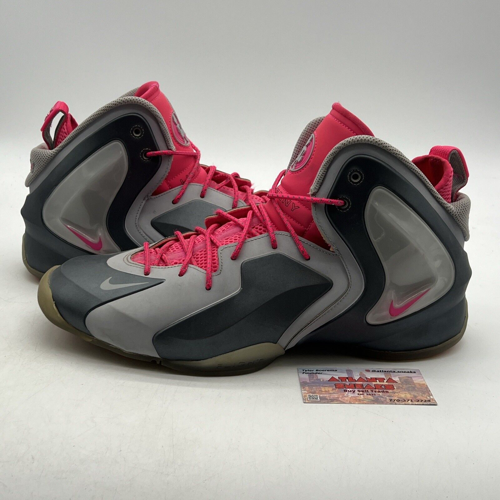 Size 14 - Nike Lil Penny Posite Hyper Pink (630999-001)