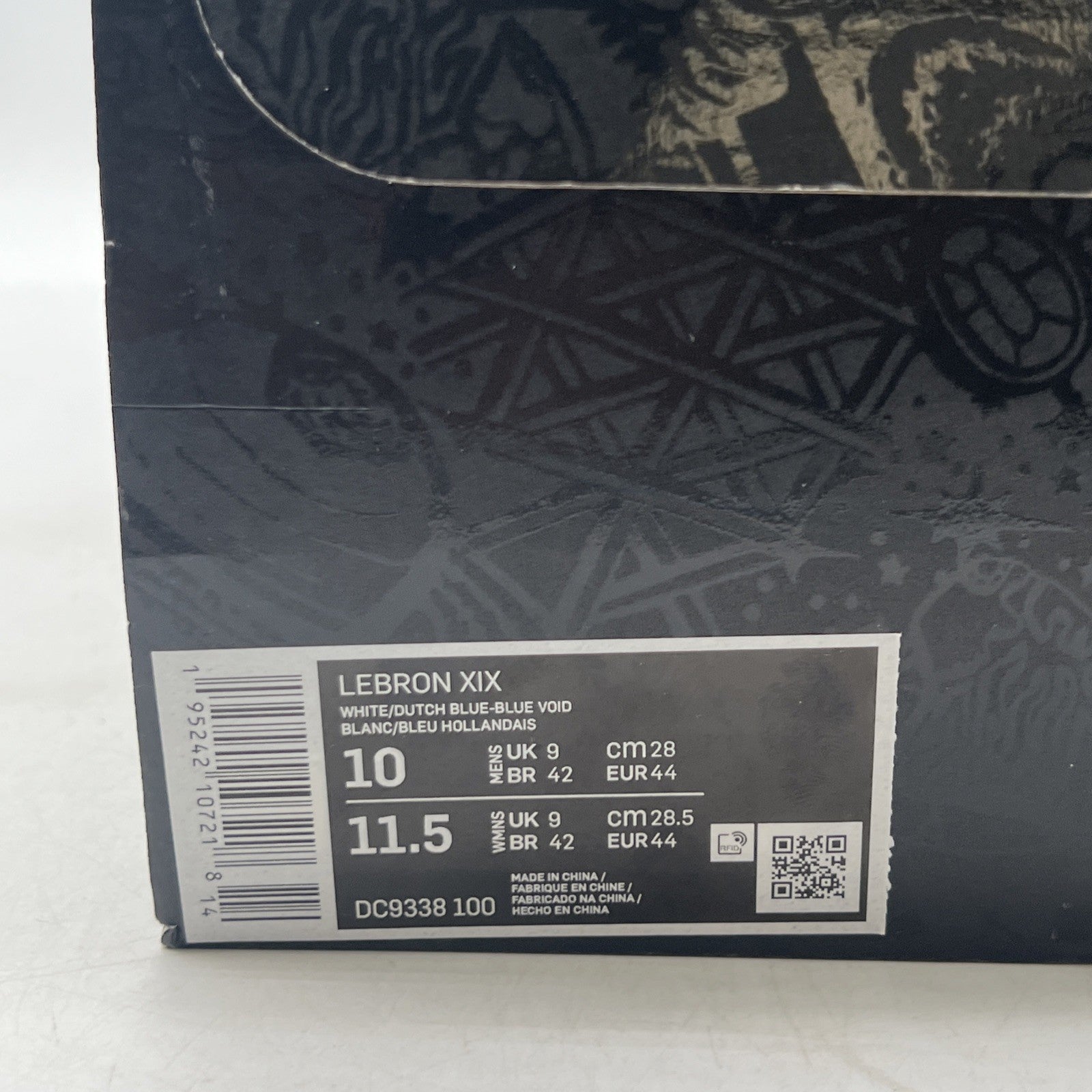 Size 10 - New Nike Lebron 19 Space Jam White Blue Men's Basketball (DC9338-100)