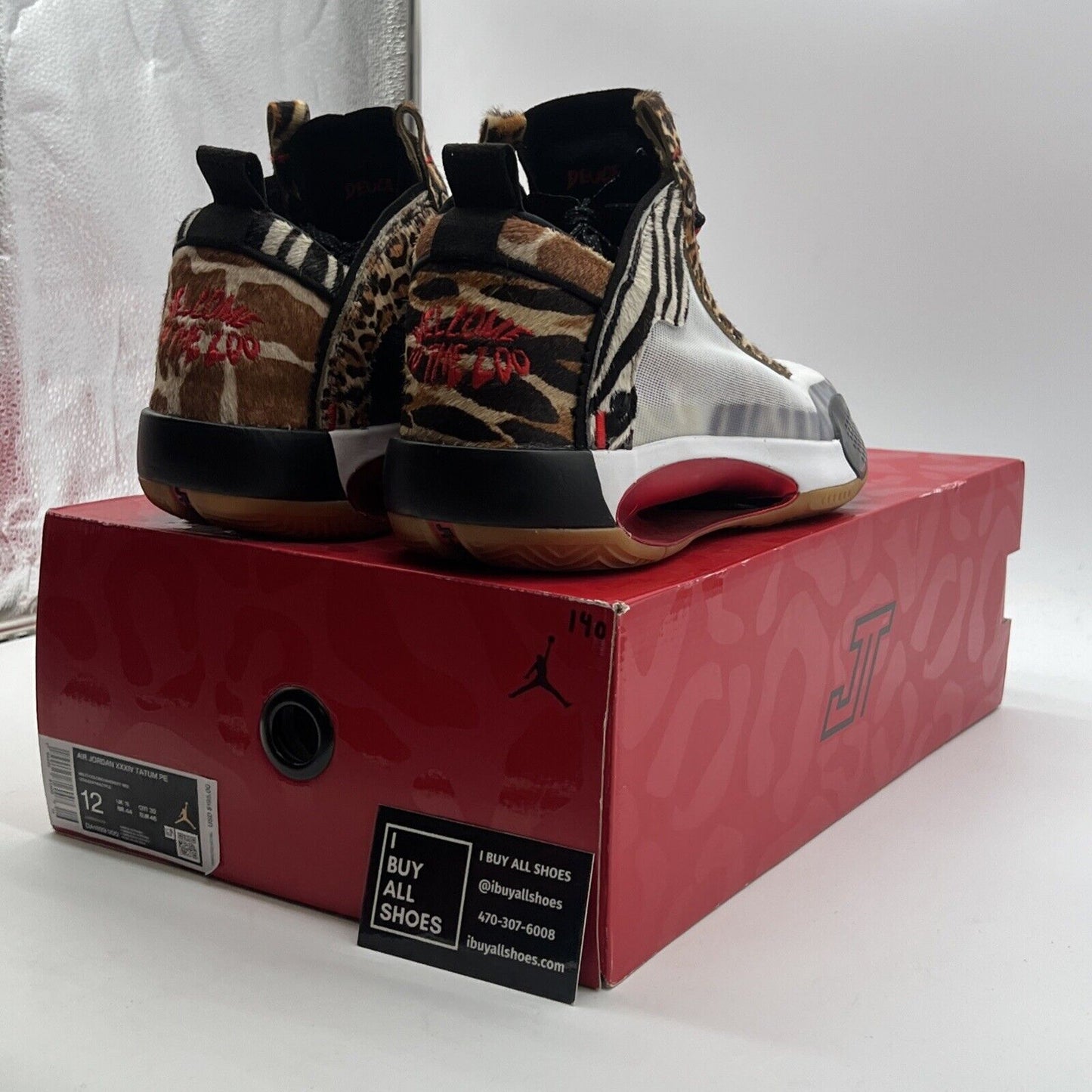 Size 12 - Jayson Tatum x Air Jordan 34 Welcome To The Zoo (DA1899-600)