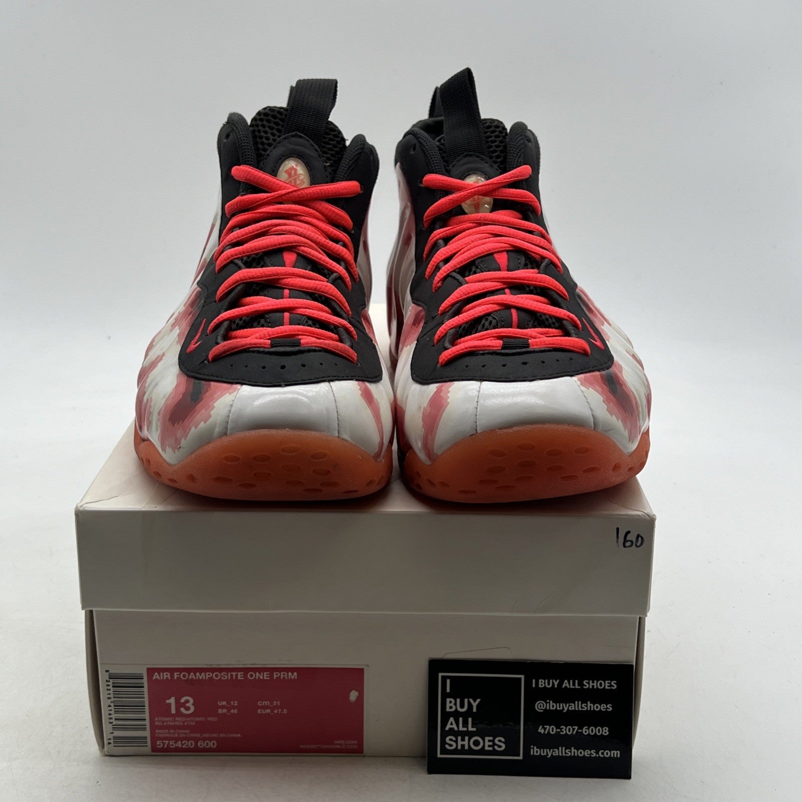 Size 13 - Nike Air Foamposite One Prm Thermal Map (575420-600)