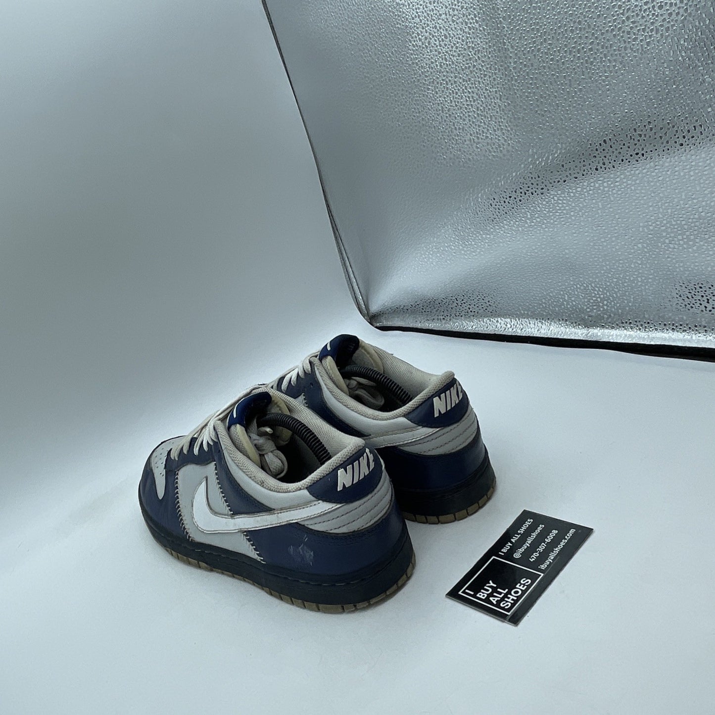Size 10 - Nike Dunk Low Gray (309431-015)