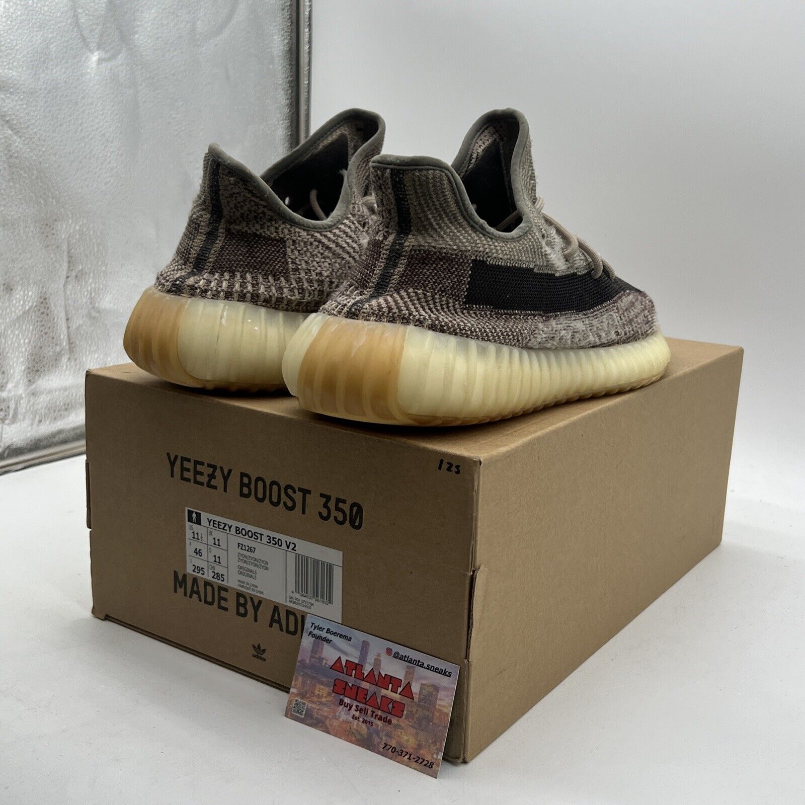 Size 11.5 - adidas Yeezy Boost 350 V2 Low Zyon (FZ1267)
