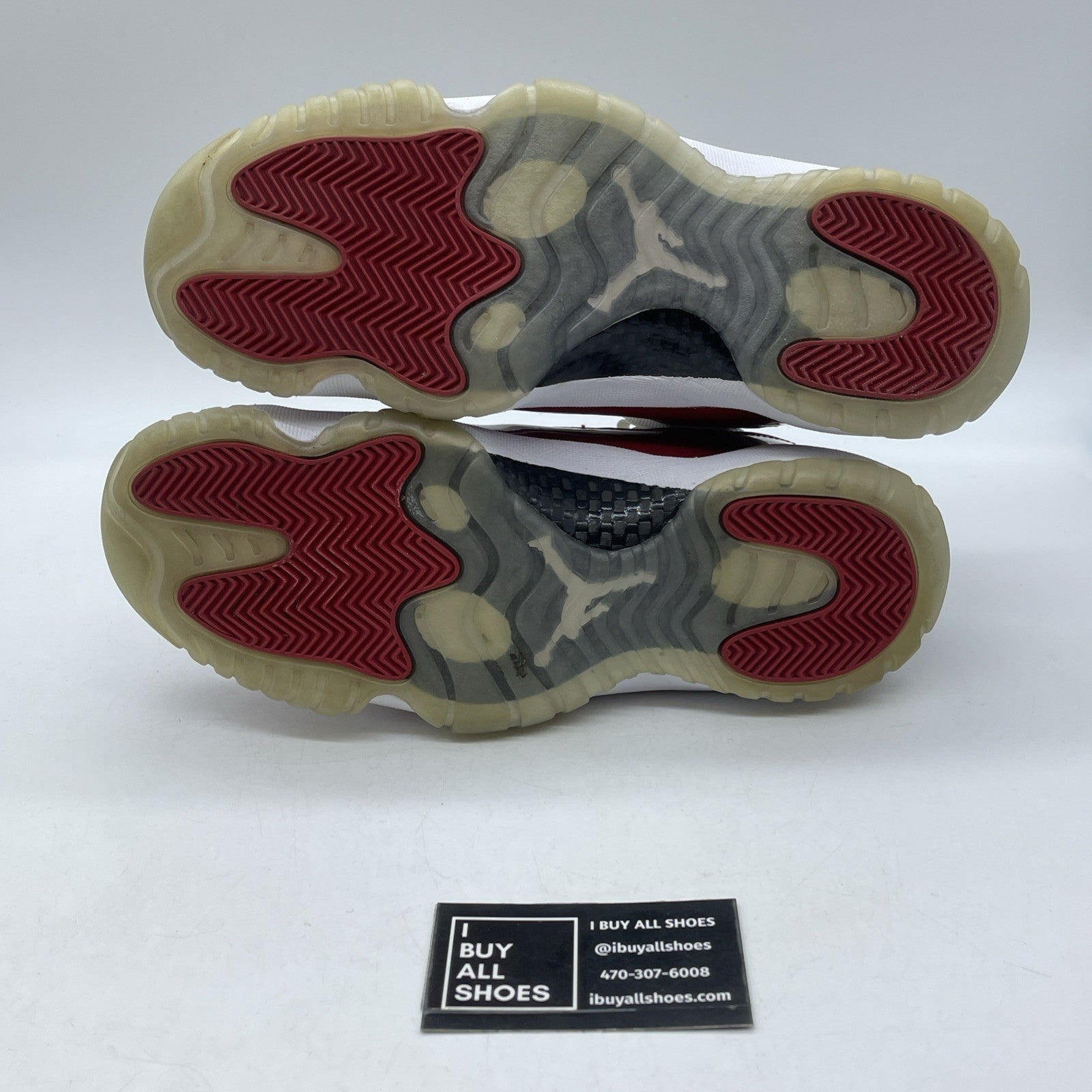Size 9.5 - Air Jordan 11 Retro 2016 Low Cherry White Red Leather (528895-102)
