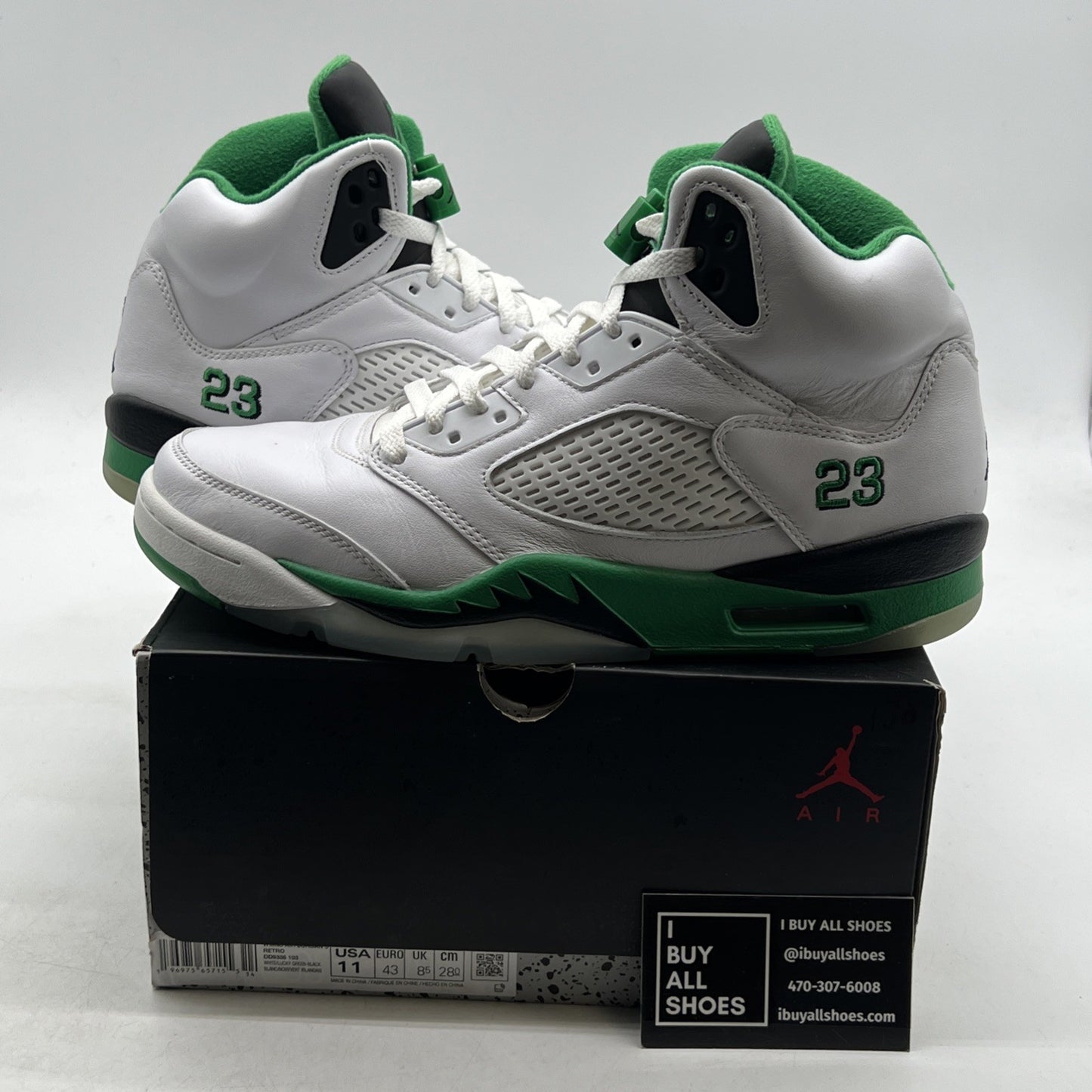 Size 11 - Air Jordan 5 Retro Lucky Green W (DD9336-103)