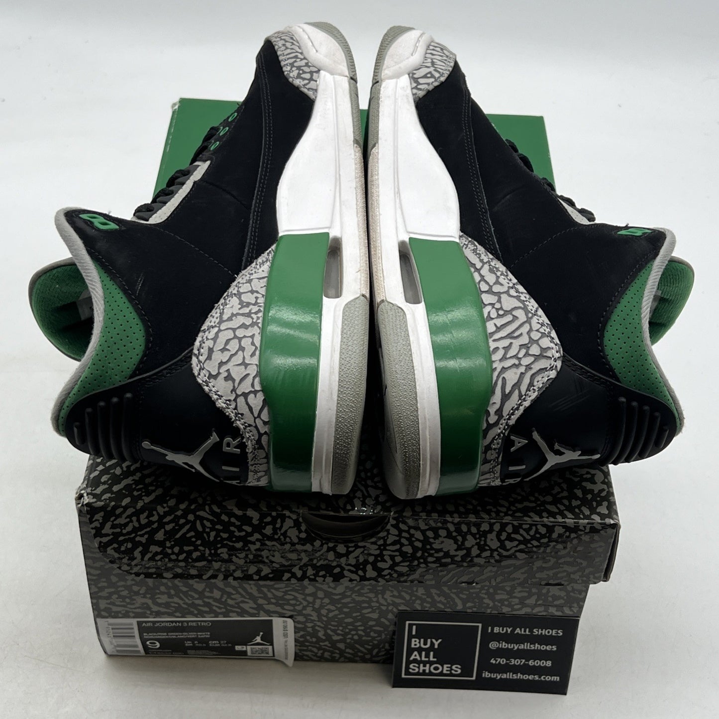 Size 9 - Air Jordan 3 Retro Mid Pine Green (CT8532-030)
