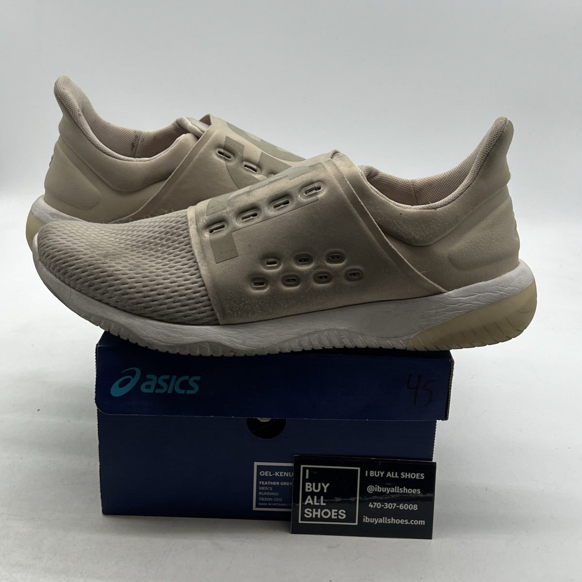 Size 11.5 - Asics GEL-Kenun Lyte Aloe Four Leaf Clover Running (T830N-1212)