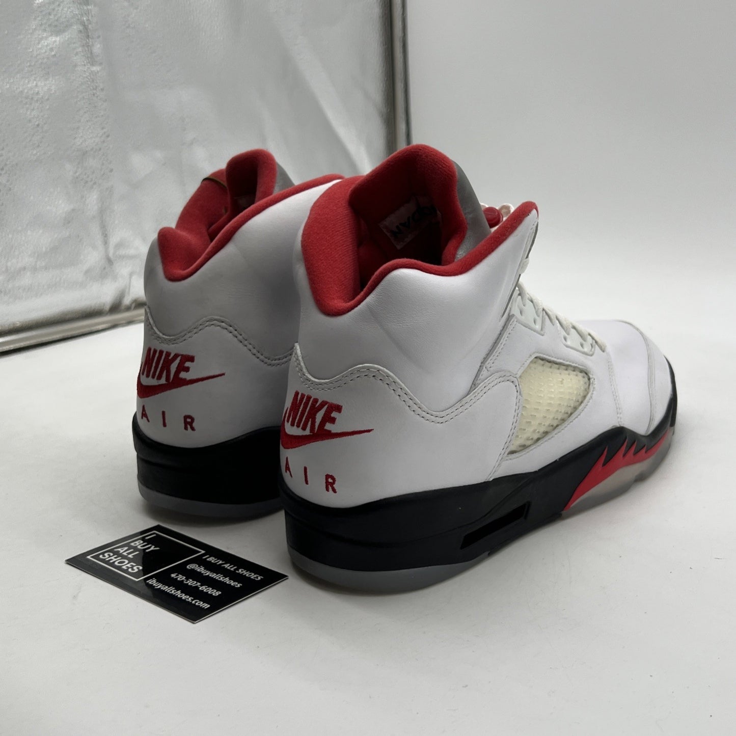 Size 9.5 - Air Jordan 5 Retro Mid Fire Red (DA1911-102)