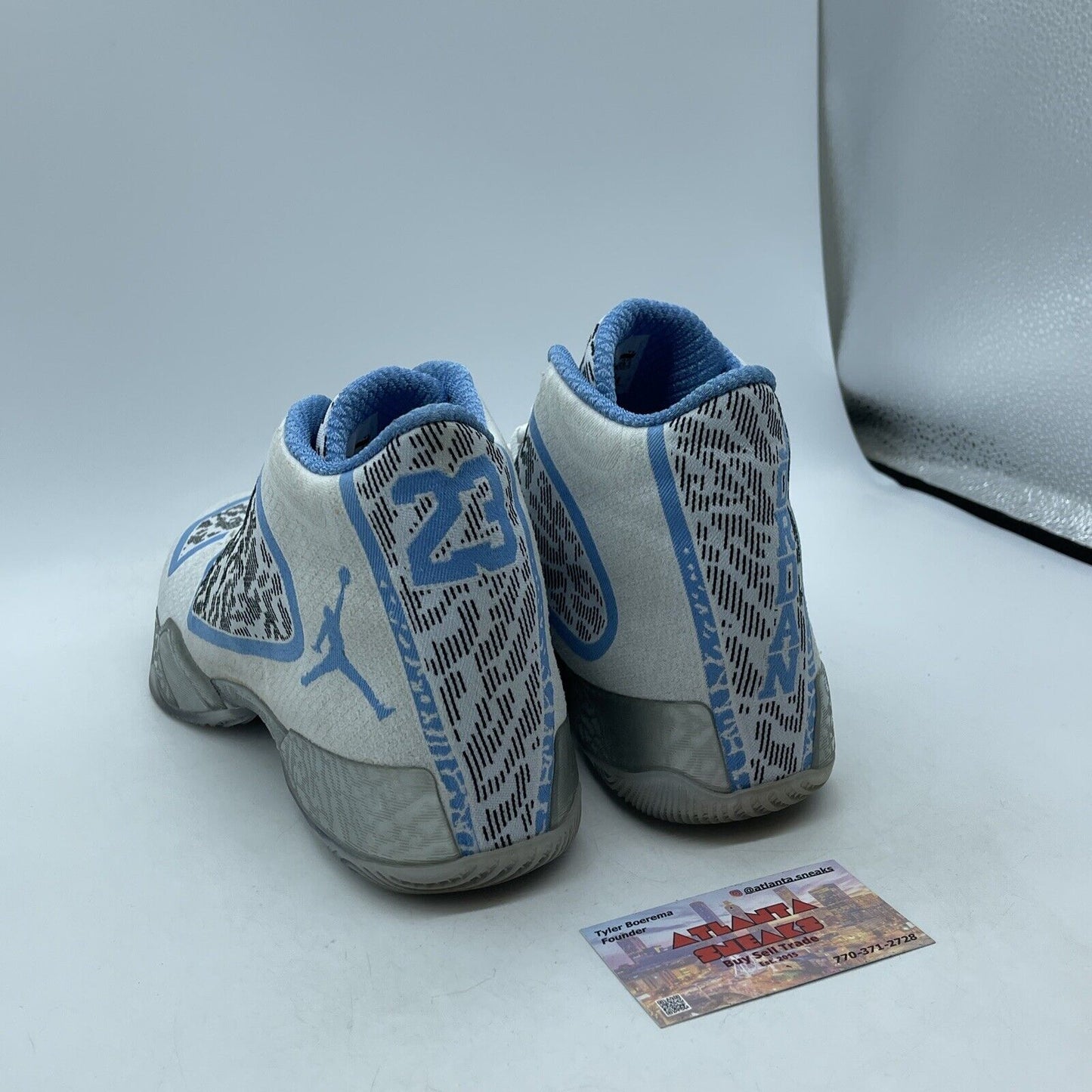Size 10.5 - Air Jordan 29 Pantone Grey Blue Black Suede (717796-108)