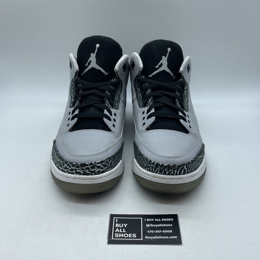 Size 14 - Air Jordan 3 Retro Wolf Grey (136064-004)