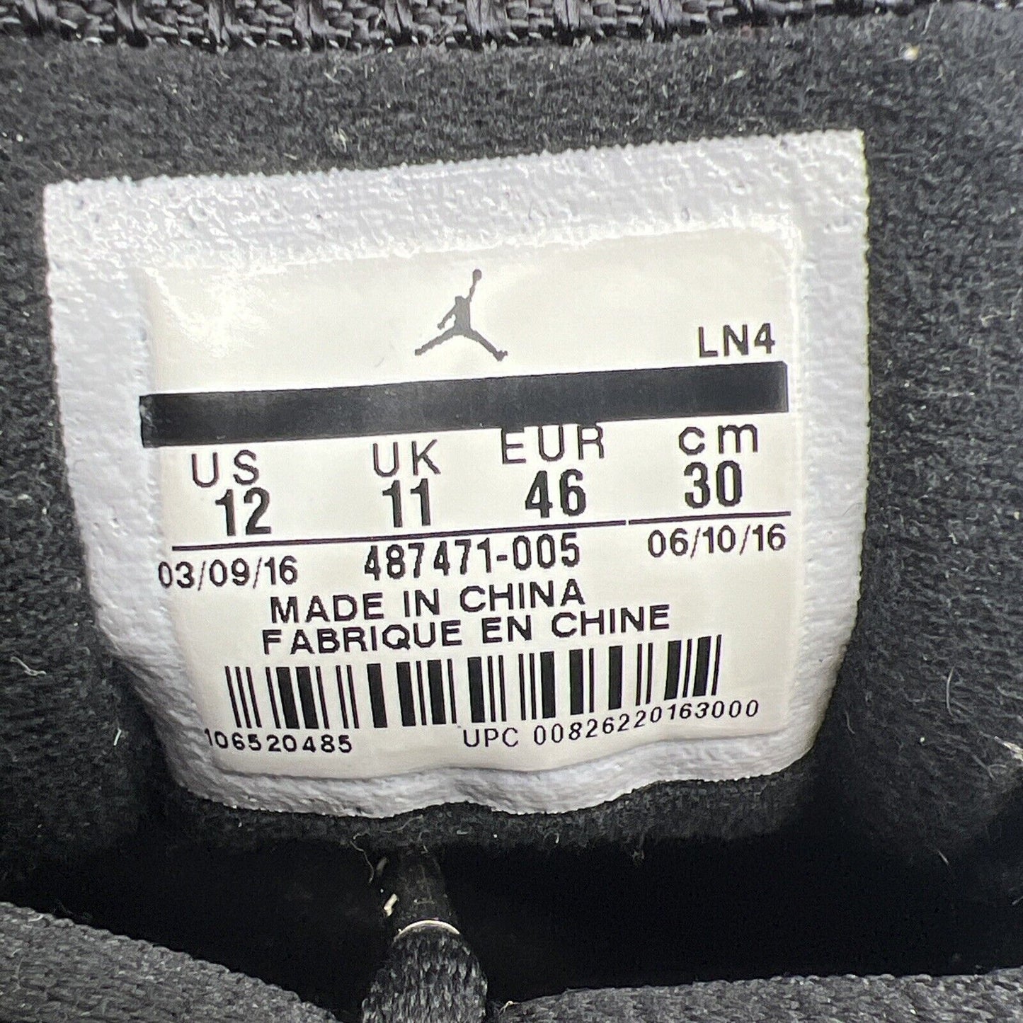 Size 12 - Air Jordan 14 Retro 2016 Indiglo Black White Green (487471-005)