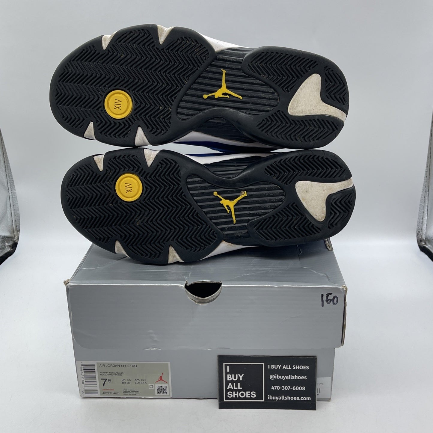 Size 7.5 - Air Jordan 14 Retro Laney (487471-407)