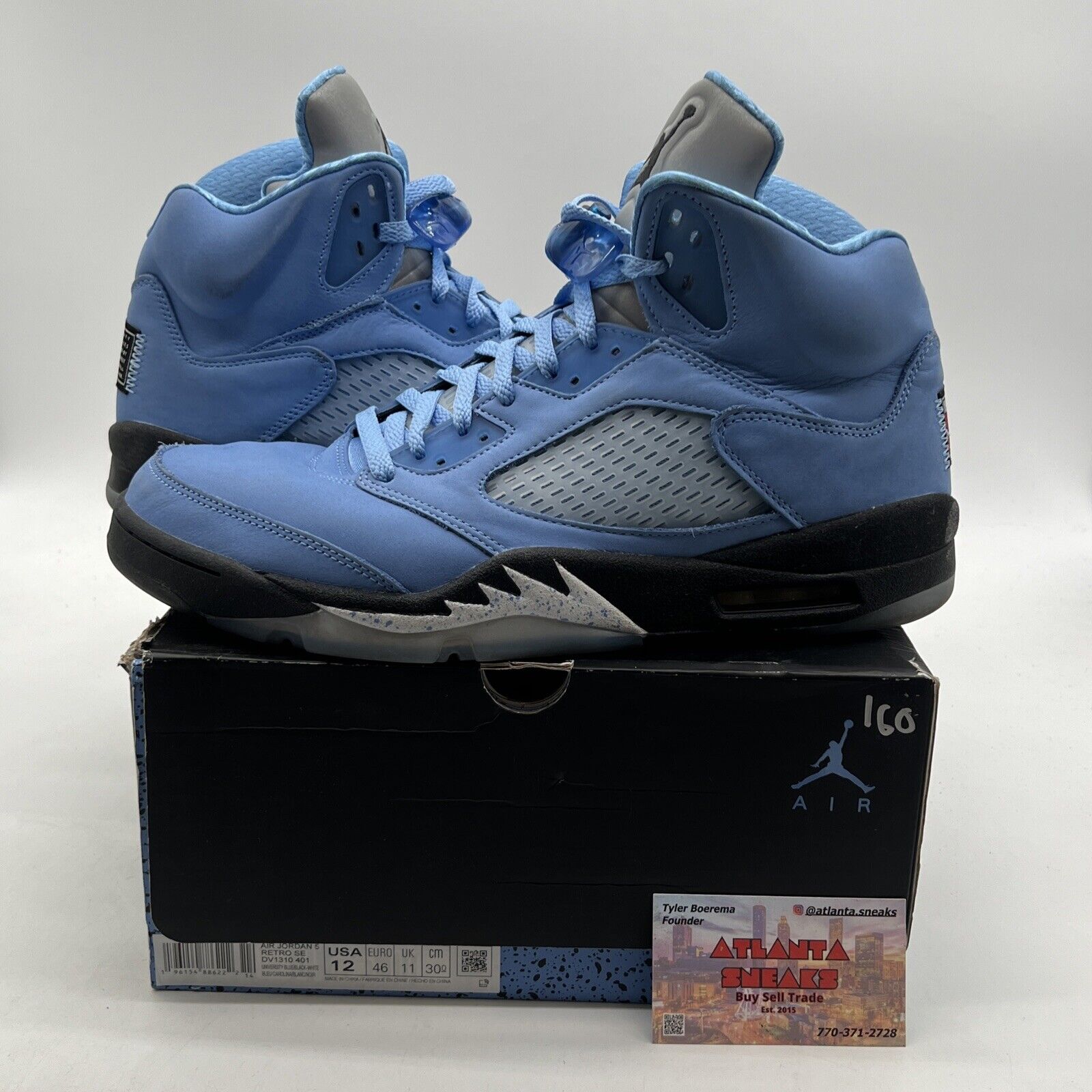 Size 12 - Jordan 5 Retro SE Mid UNC (DV1310-401)