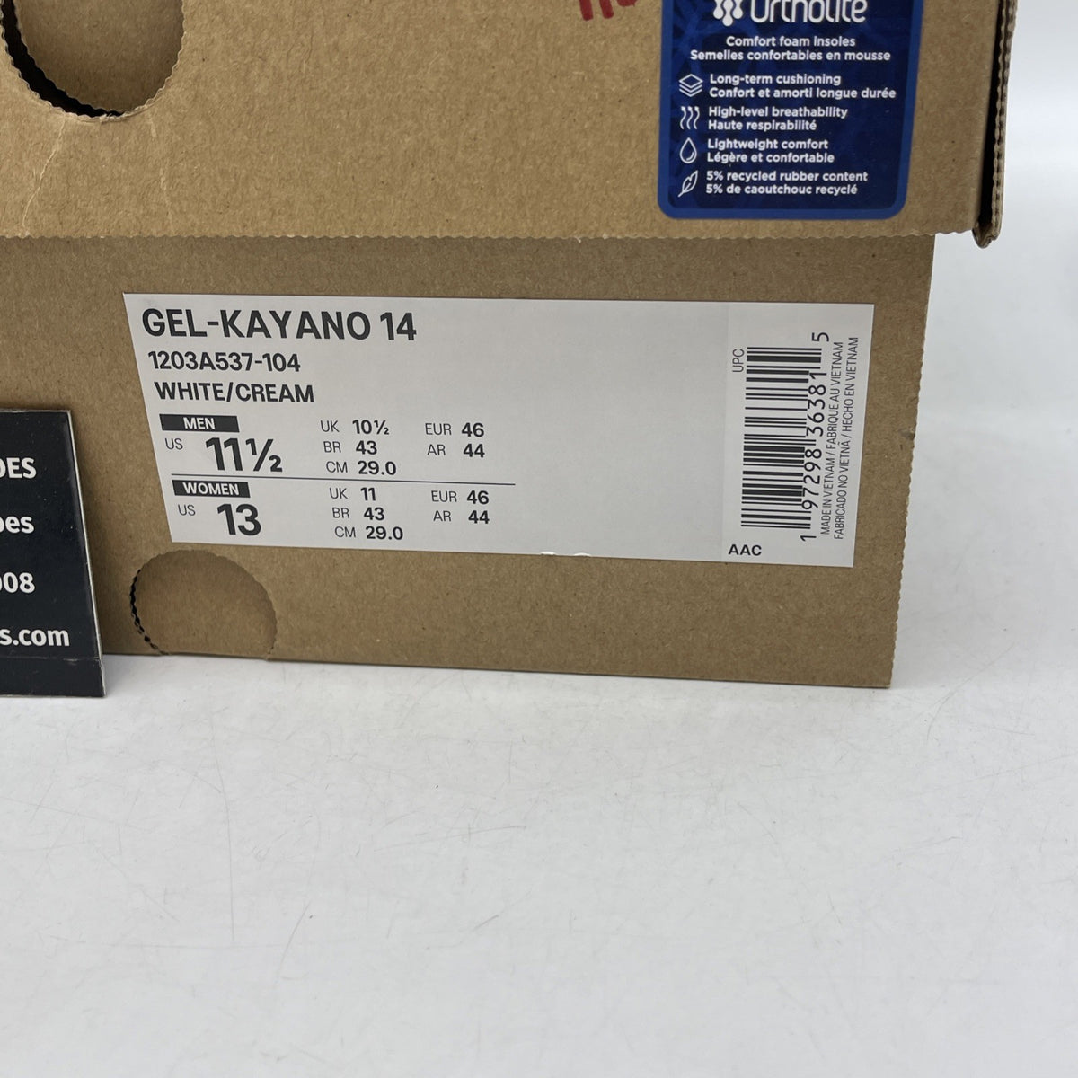 Size 11.5 - Asics Gel Kayano 14 Olympic Medals (1203A537-104)