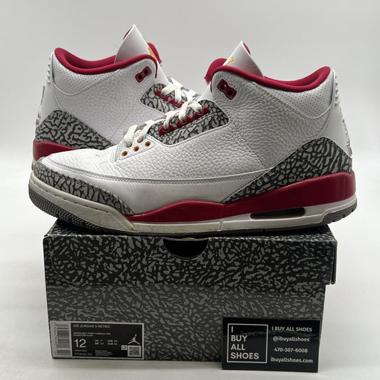 Size 12 - Air Jordan 3 Retro Mid Cardinal Red (CT8532-126)