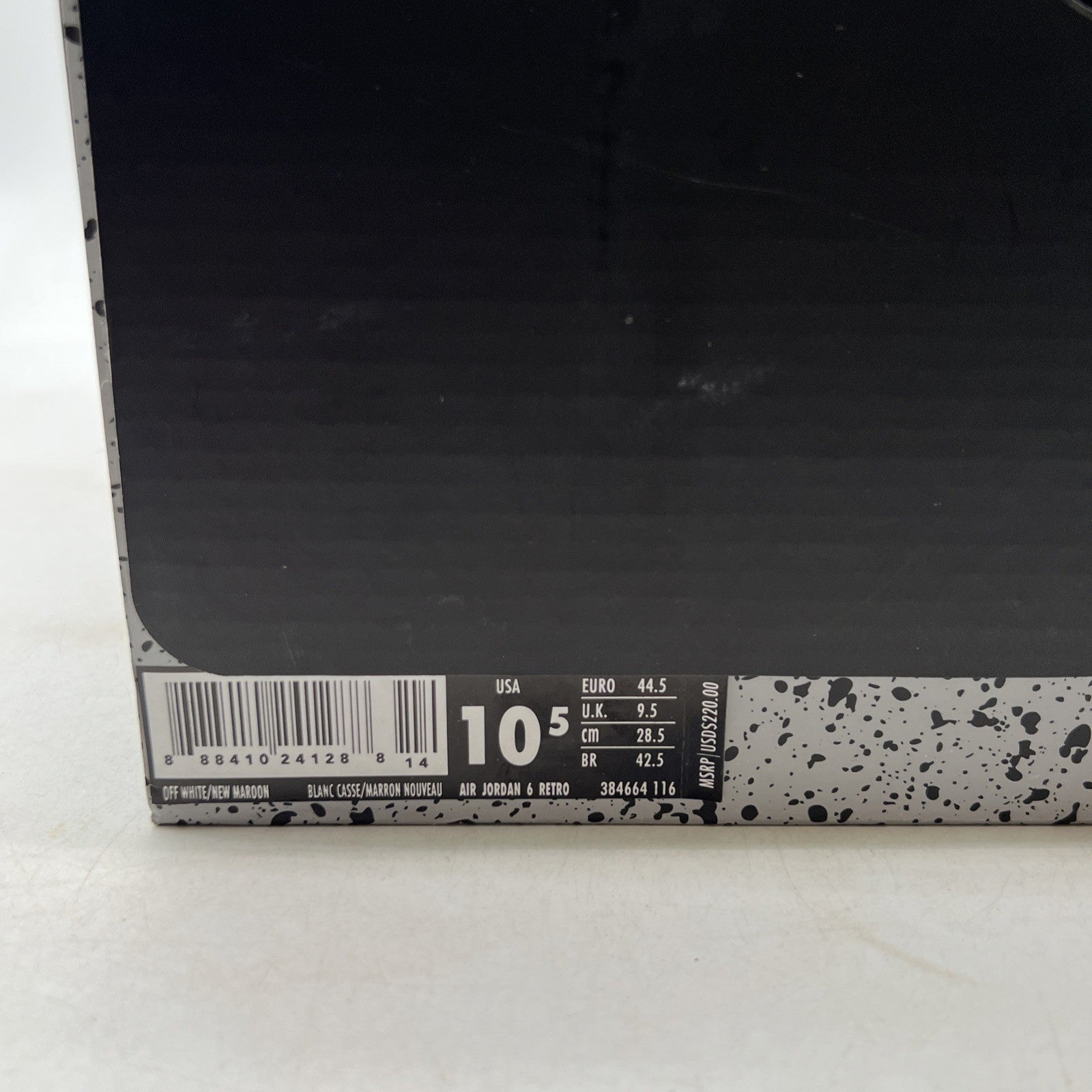 Size 10.5 - Air Jordan 6 Retro 2015 Maroon (384664-116)