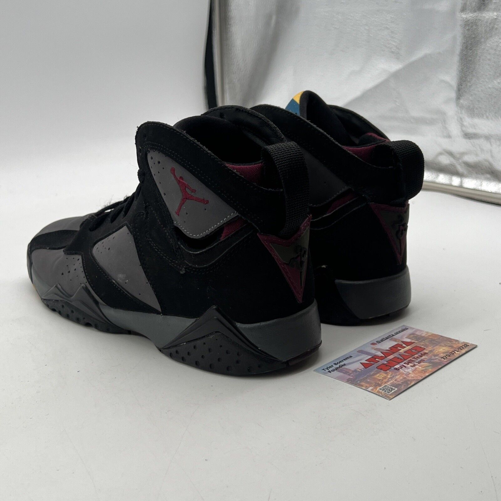 Size 7Y - Air Jordan 7 Retro 2011 High Bordeaux (304774-004)