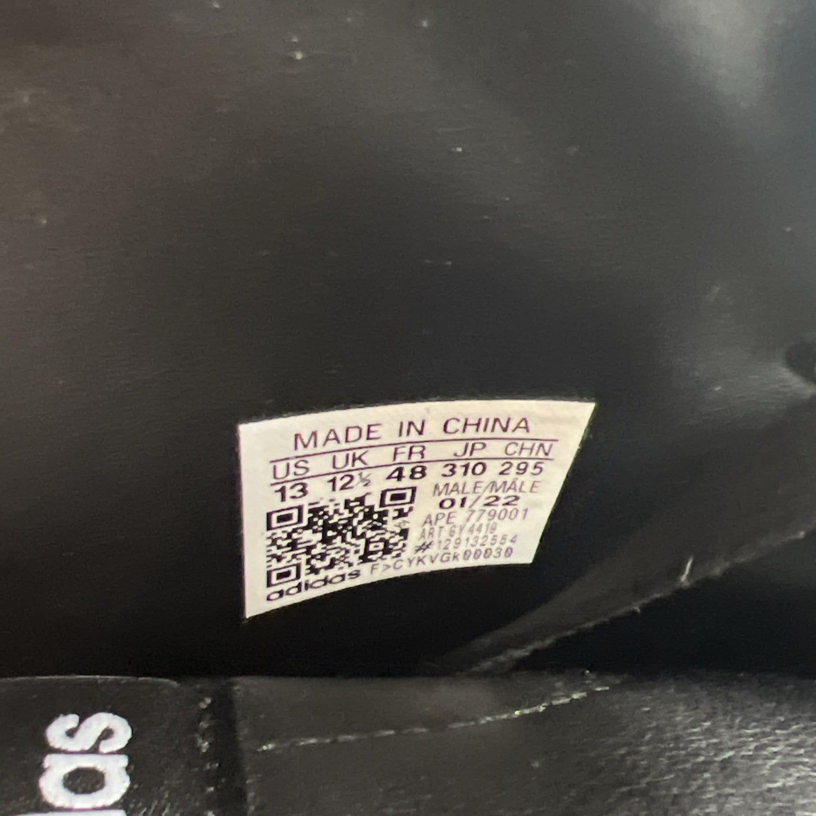 Size 13 - Adidas Jeremy Scott x Wings 4.0 Core Black (GY4419)