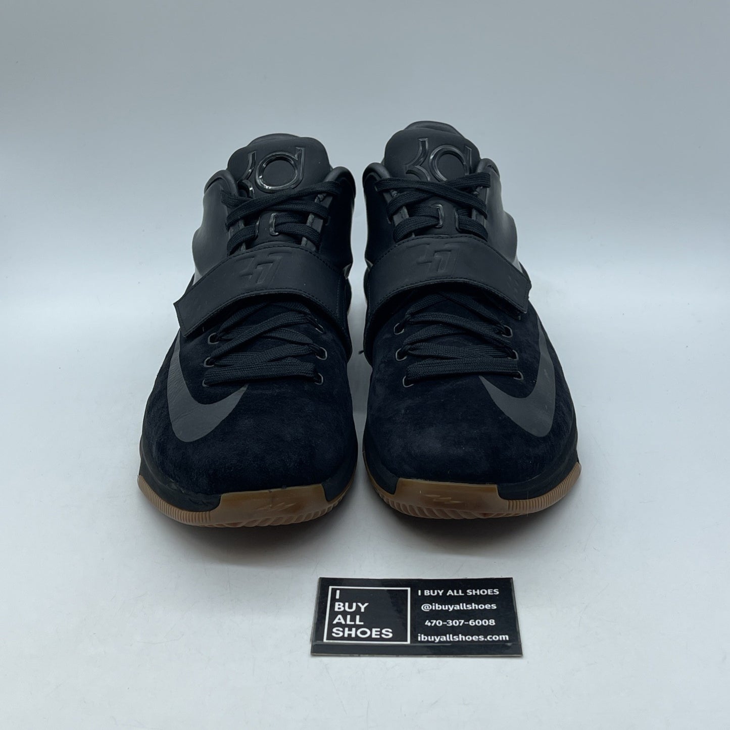 Size 12 - Nike KD 7 Ext Suede QS Black (717593-001)