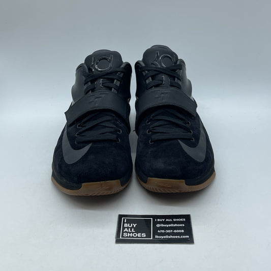 Size 12 - Nike KD 7 Ext Suede QS Black (717593-001)