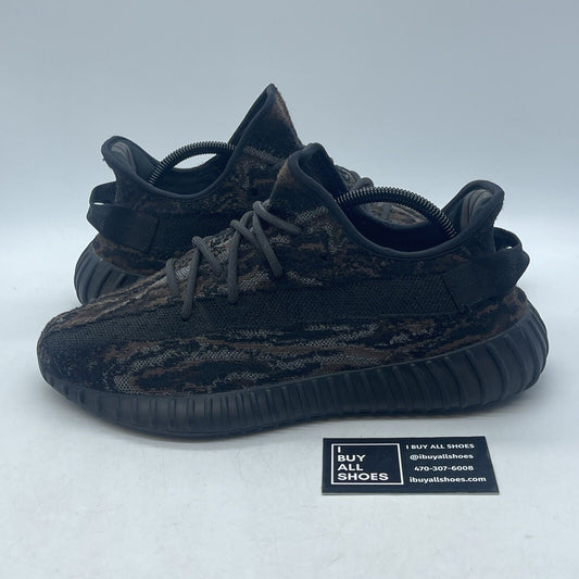 Size 9.5 - adidas Yeezy Boost 350 V2 Low MX Rock Brown Black Suede (GW3774)