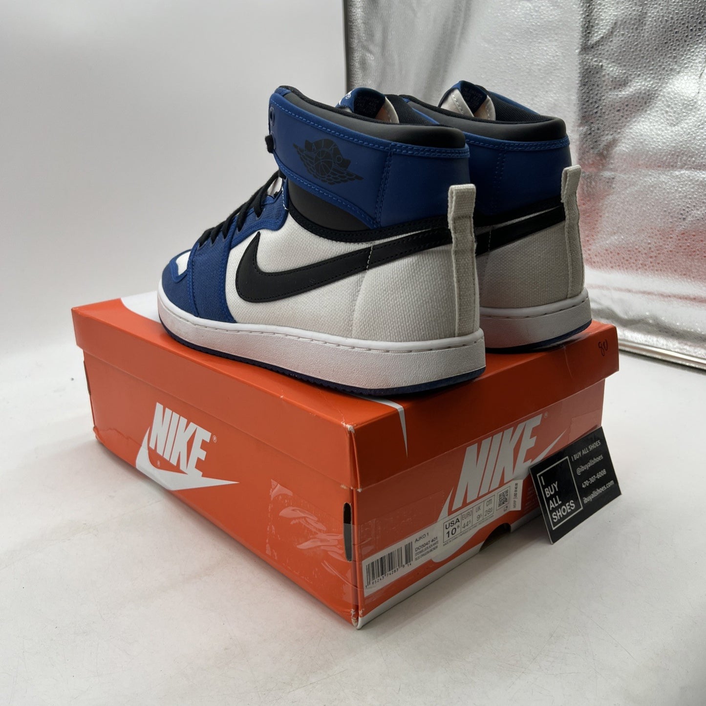 Size 10.5 - Air Jordan 1 KO Storm Blue (DO5047-401)