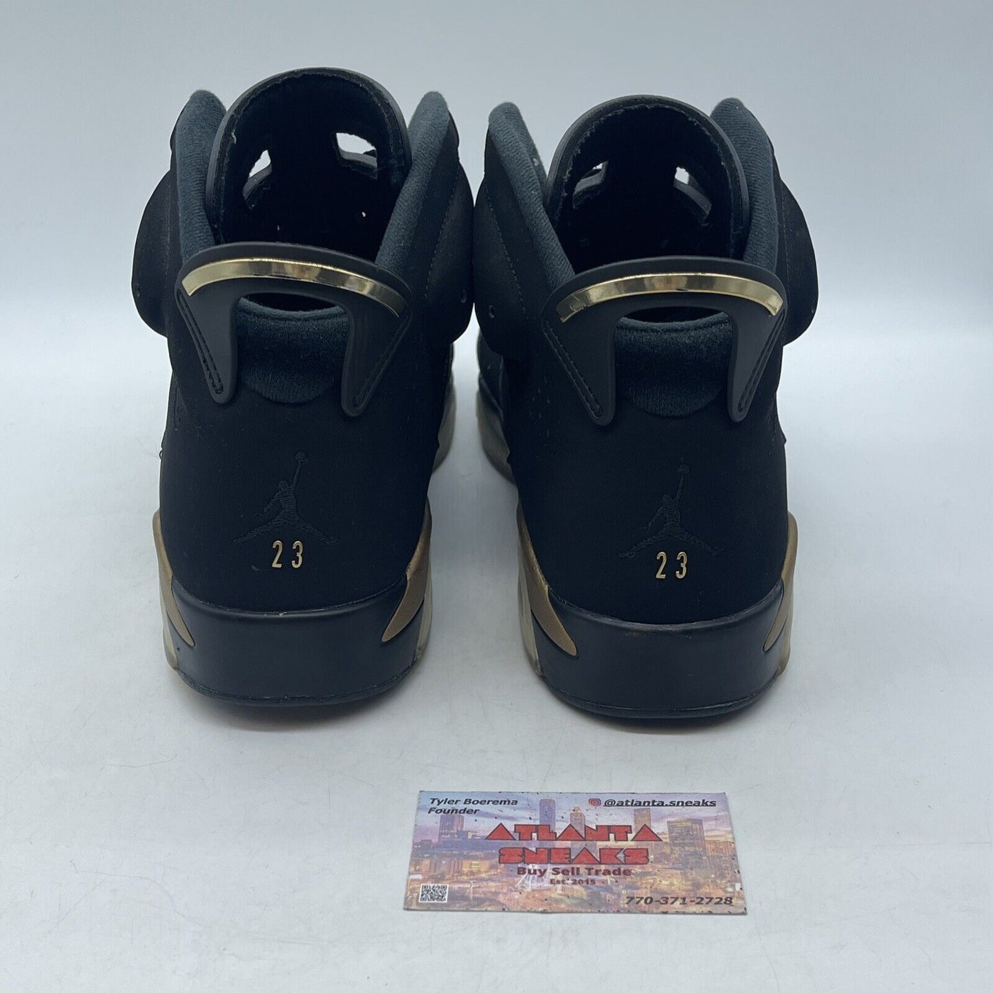 Size 11.5 - Jordan 6 Retro Defining Moments Black Sude Black (CT4954-007)