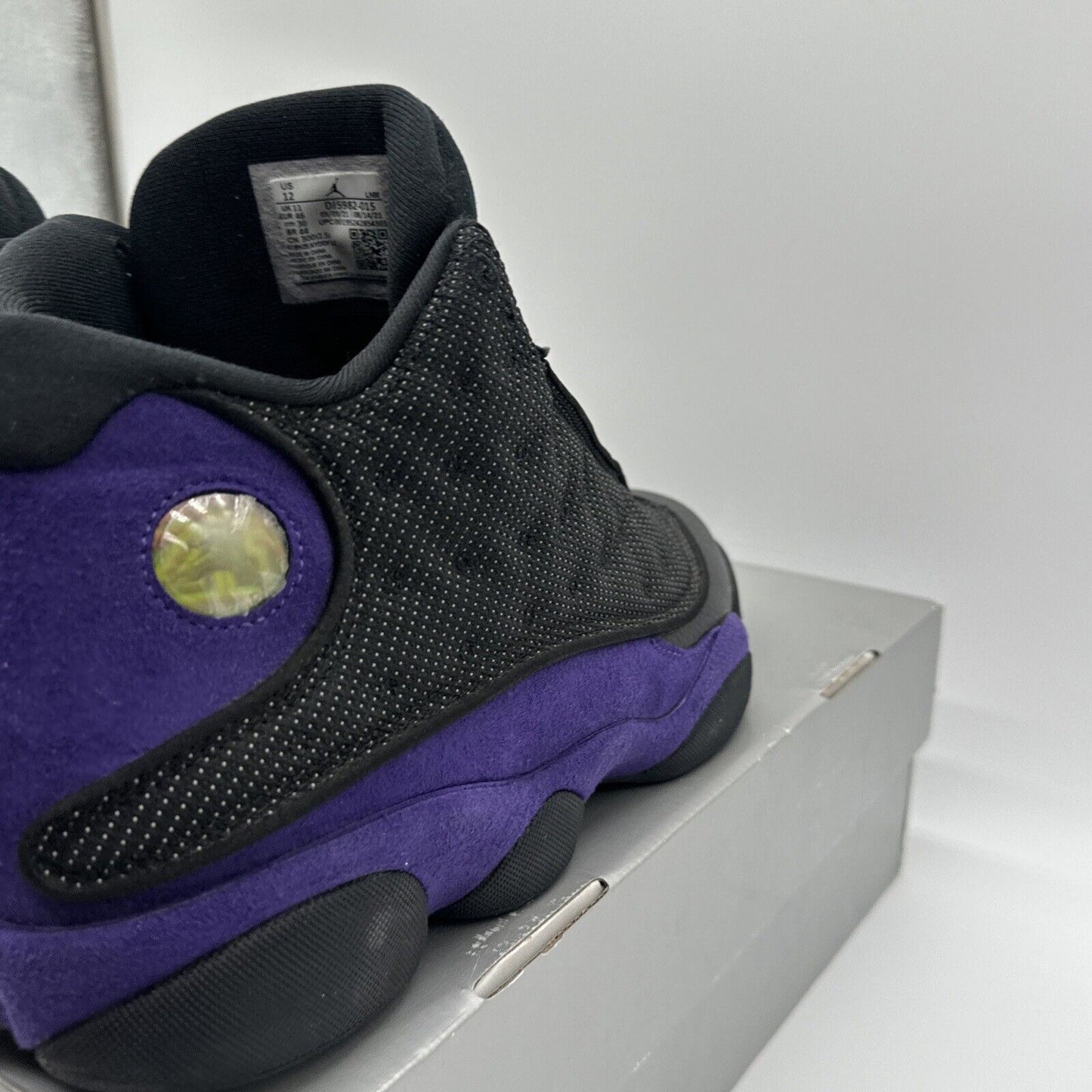 Size 12 - Jordan 13 Retro Court Purple Black Suede Leather Reflective OG All Tre