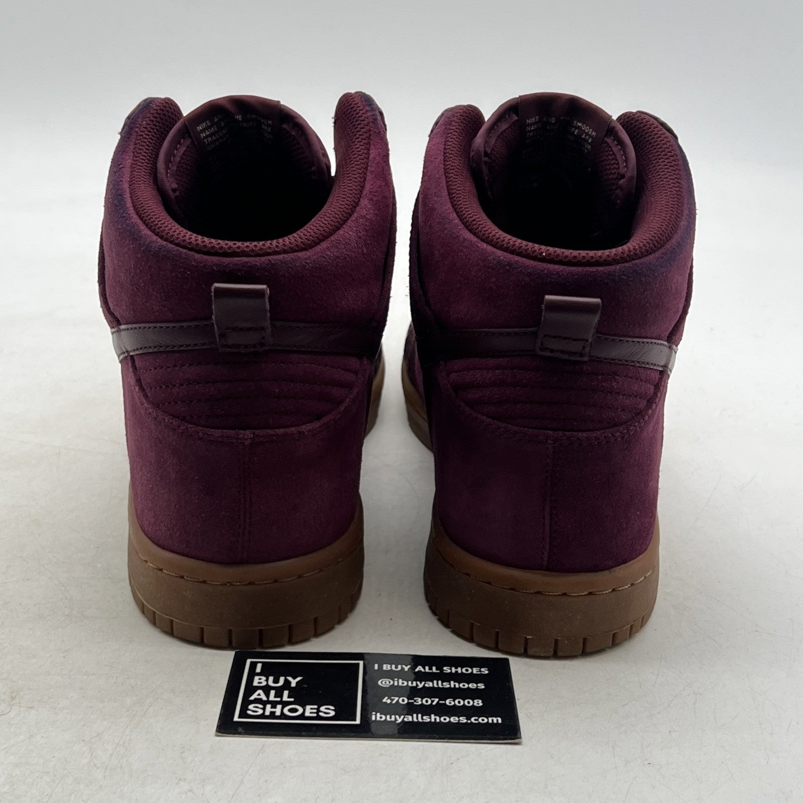 Size 10.5 - Nike Dunk Premium High Red (317892-661)
