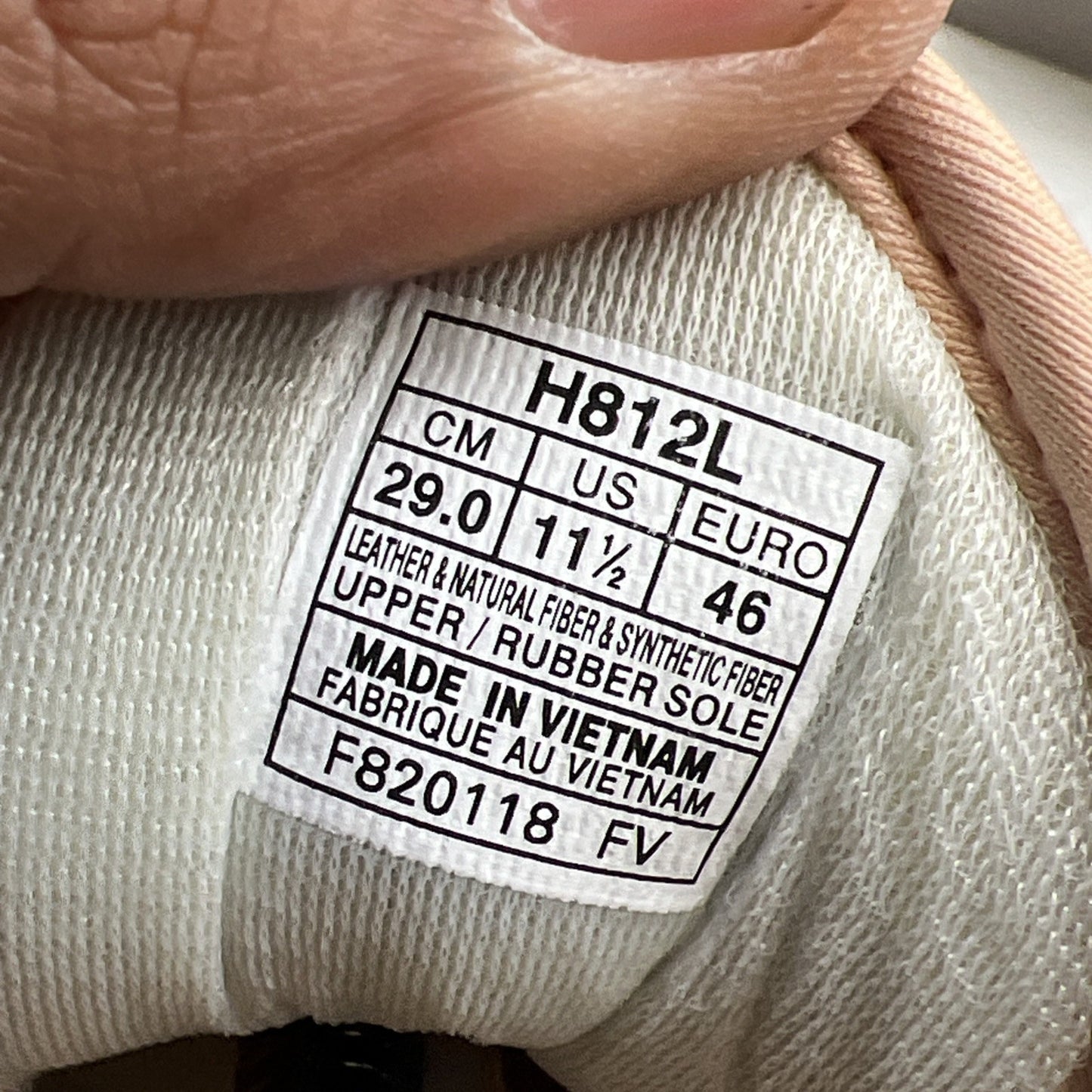 Size 11.5 - Asics Gel Mai Amberlight Rose Taupe Beige (H812L-1726)