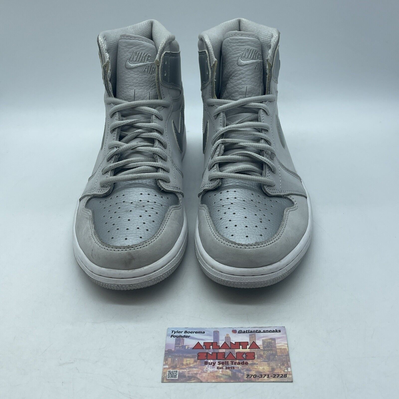 Size 9.5 - Air Jordan 1 Retro OG CO.JP High Tokyo Silver White (DC1788-029)