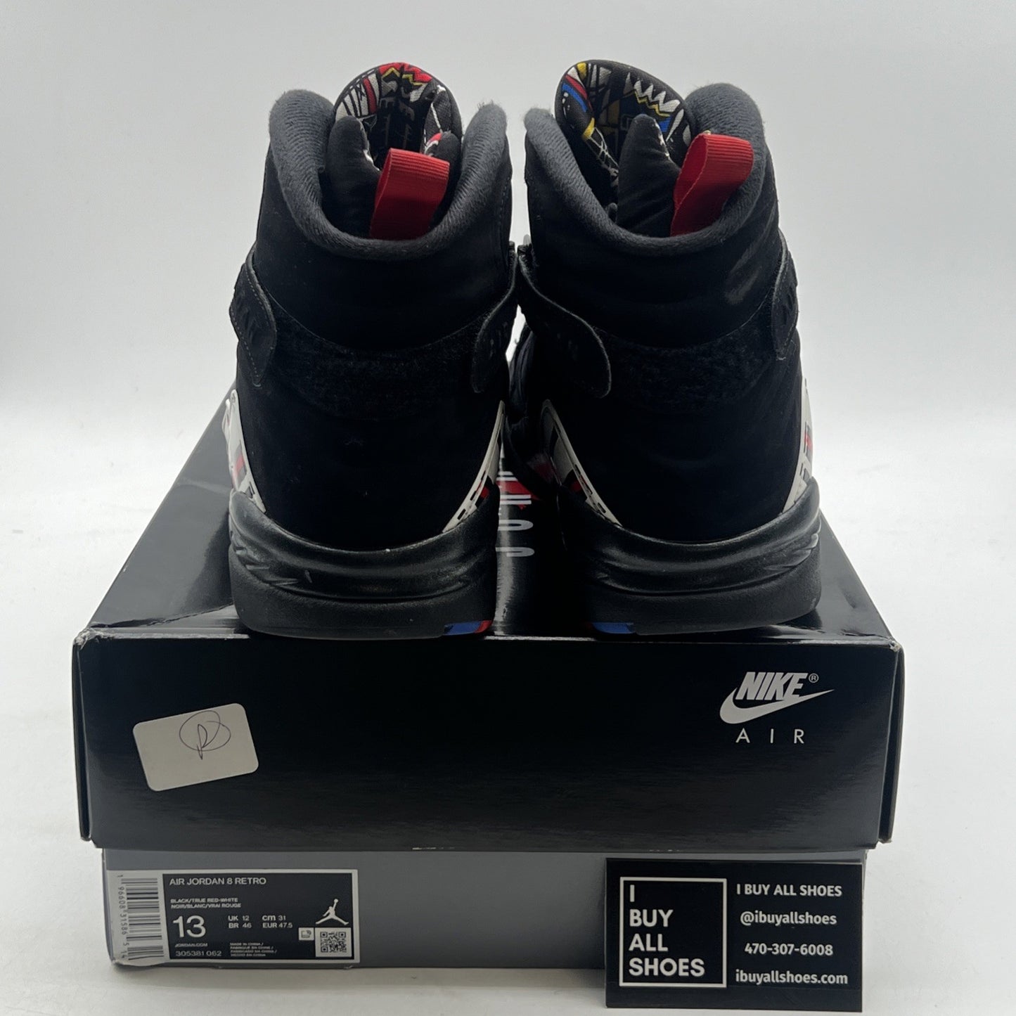 Size 13 - Air Jordan 8 Retro Mid Playoff (305381-062)