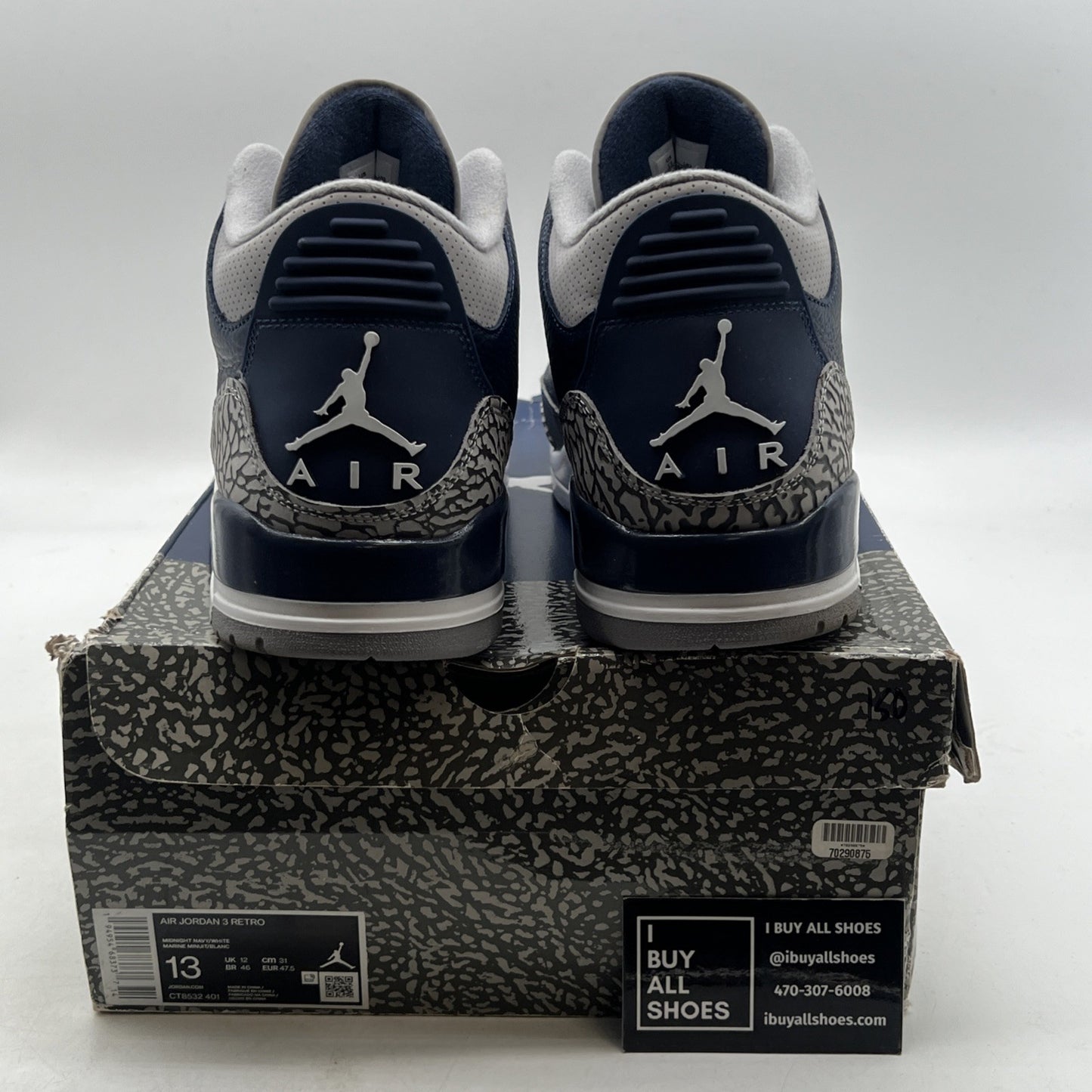 Size 13 - Air Jordan 3 Retro Blue (CT8532-401)