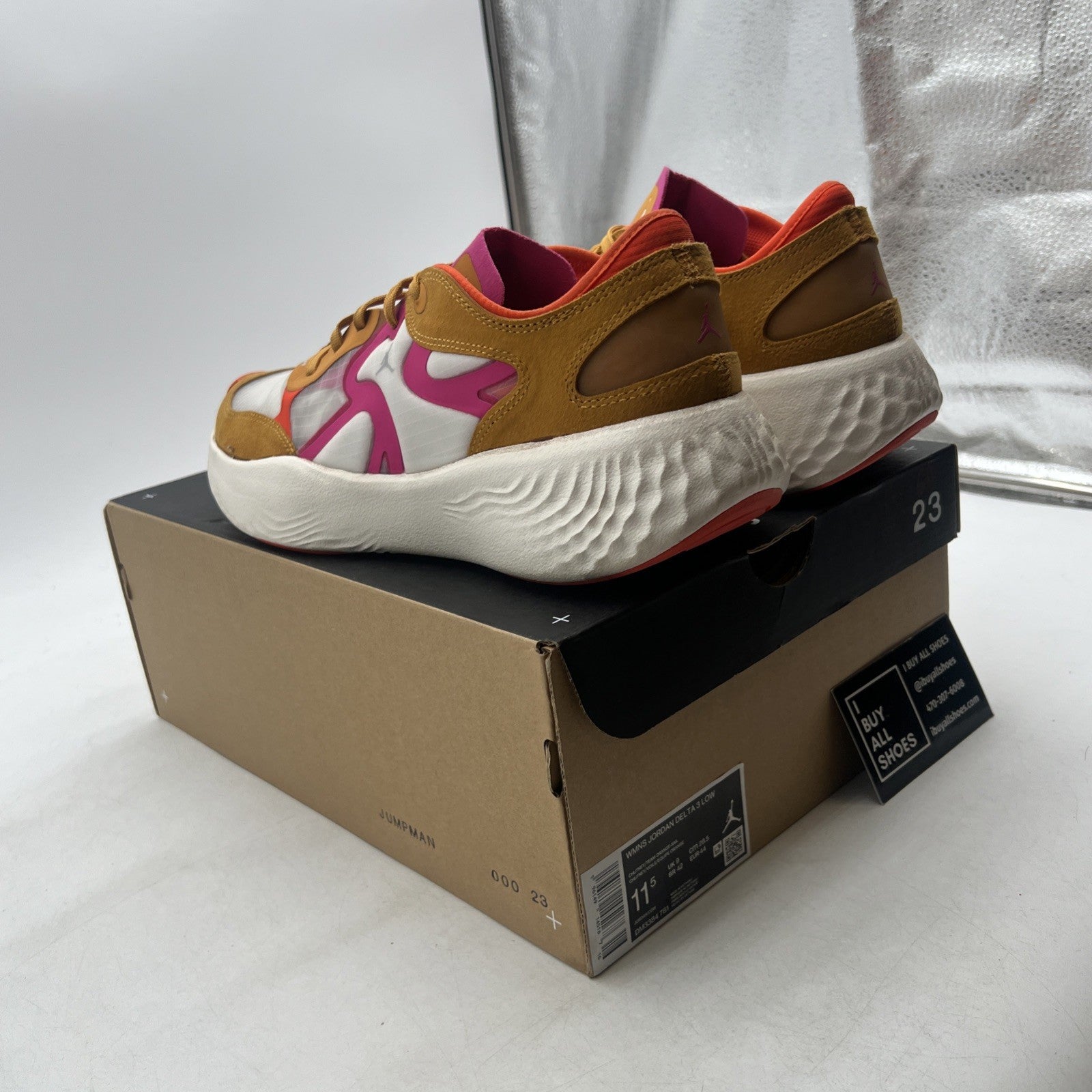 Size 11.5W - Jordan Delta 3 Low Shoes Womens Formula 23 Lifestyle (DM3384-781)