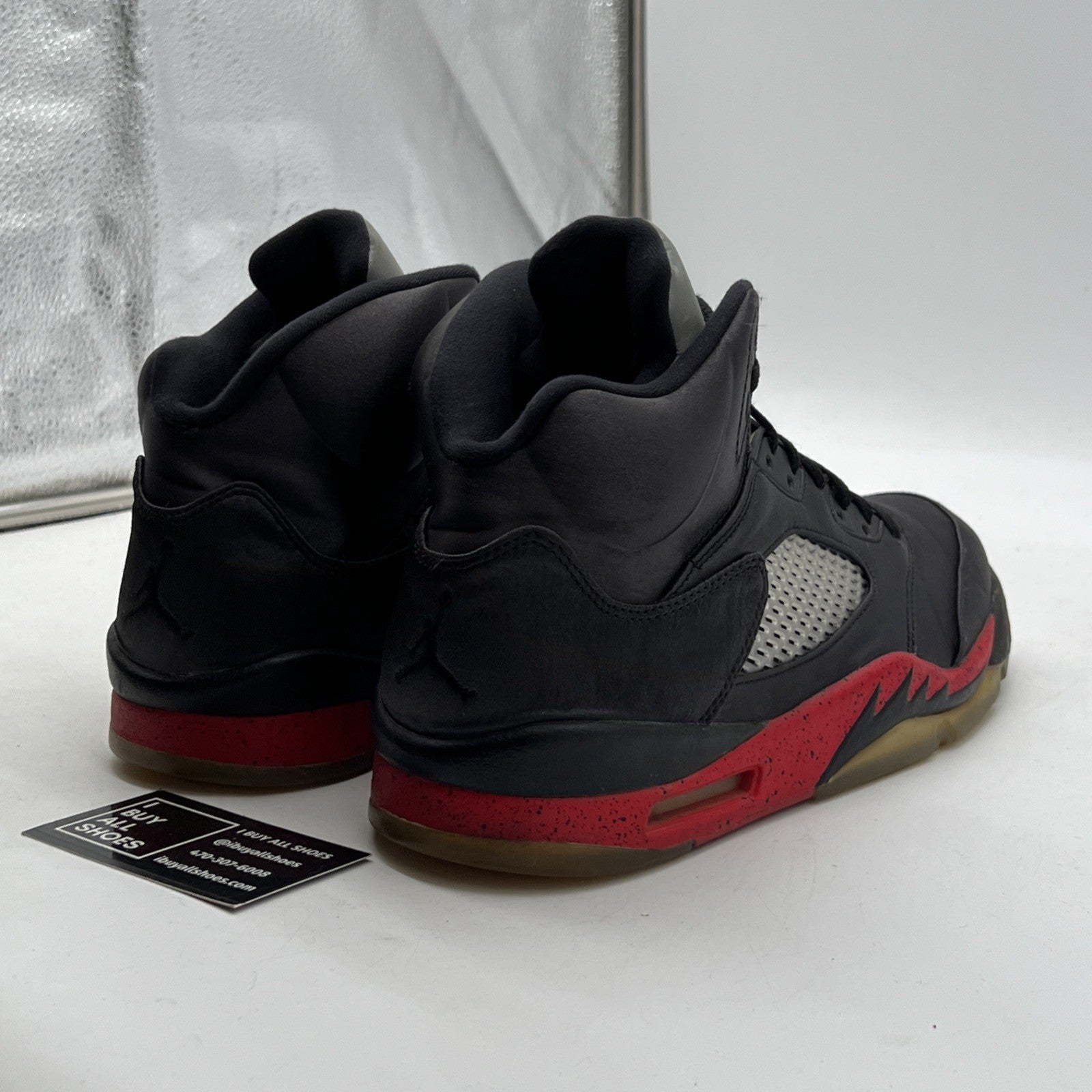 Size 11 - Air Jordan 5 Retro Satin Bred (136027-006)