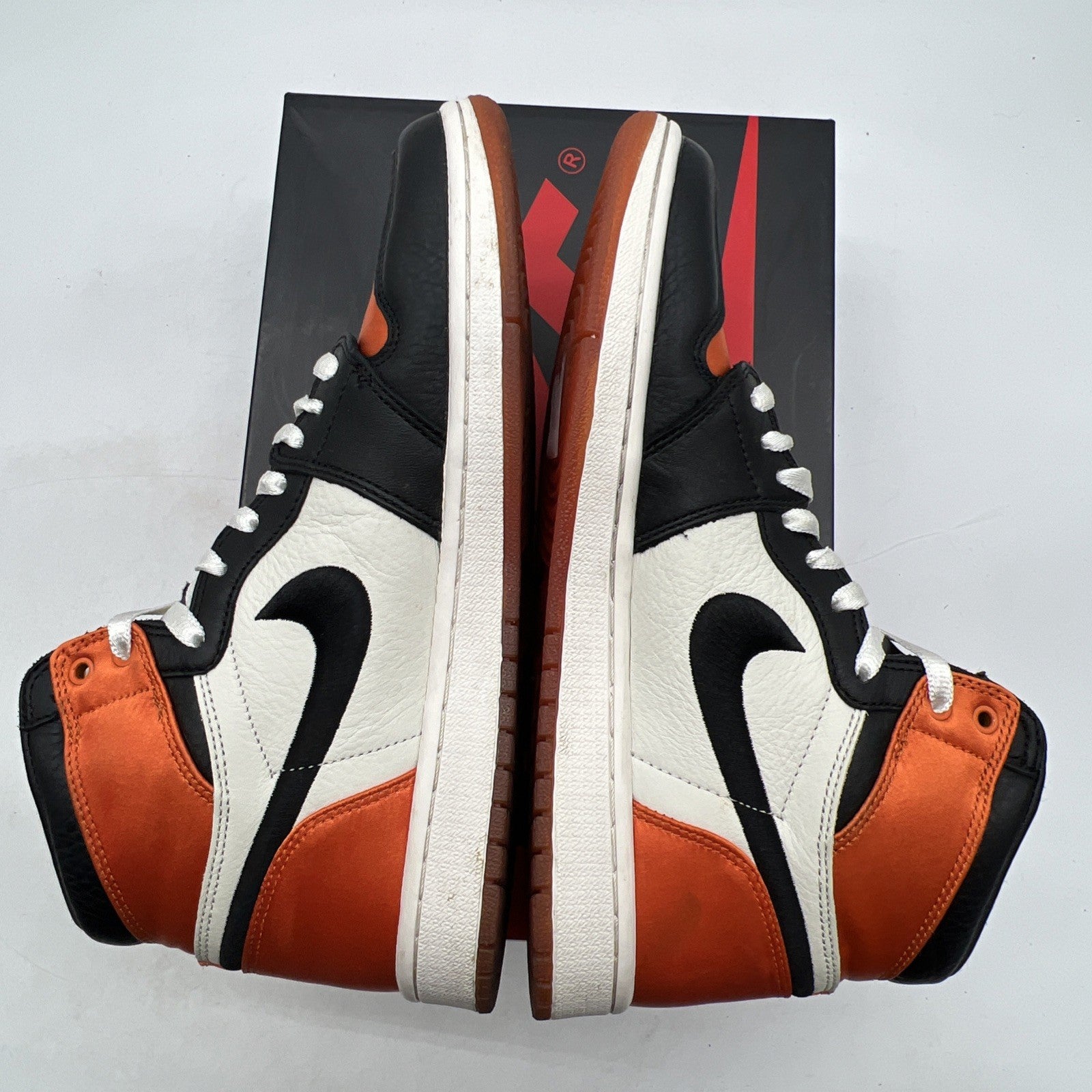 Size 9.5 - Air Jordan 1 Retro OG High Satin Shattered Backboard W (AV3725-010)