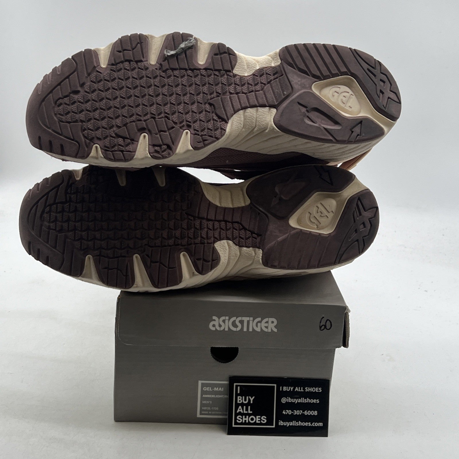 Size 11.5 - Asics Gel Mai Amberlight Rose Taupe Beige (H812L-1726)