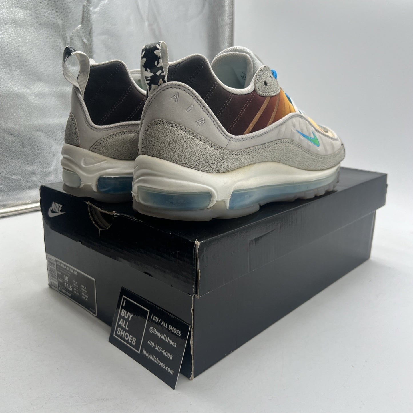 Size 10 - Nike Air Max 98 OA GS Low On Air: NYC La Mezcla (CL1502-001)