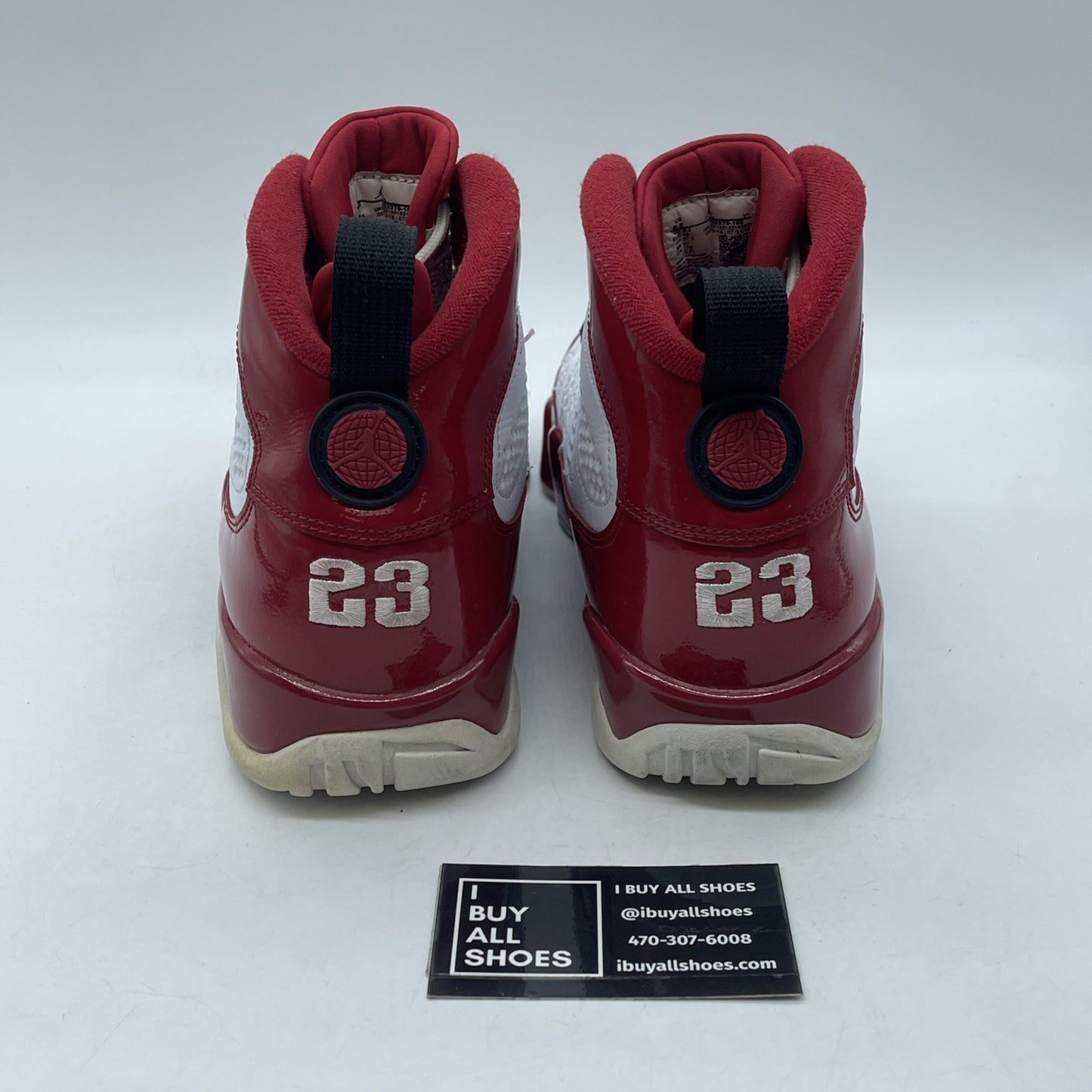 Size 9.5 - Air Jordan 9 Retro Gym Red White Black Leather (302370-160)