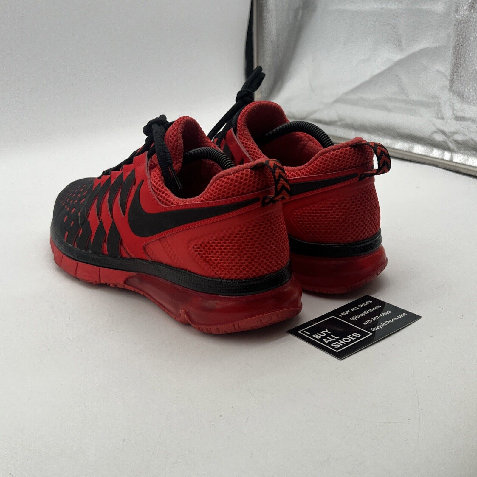 Size 10.5 - Nike Fingertrap Max Red (644673-006)